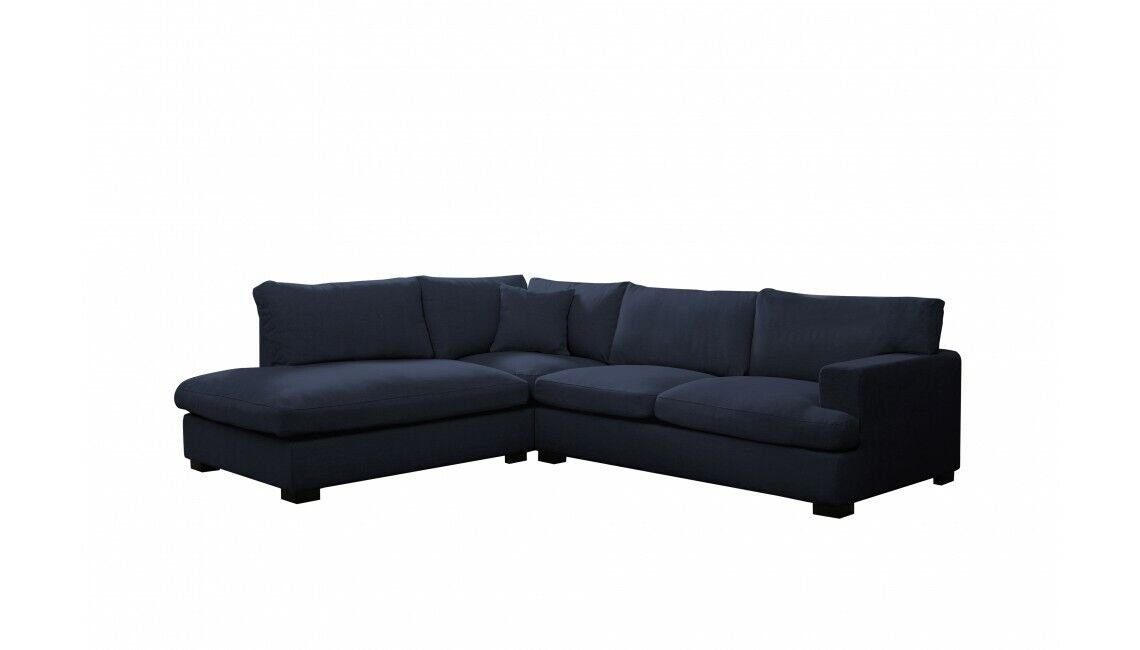 L-Form Stilvoll Luxus Blau Neu, Ecksofa JVmoebel in Ecksofa Design Couch Beiges Europe Made Modernes