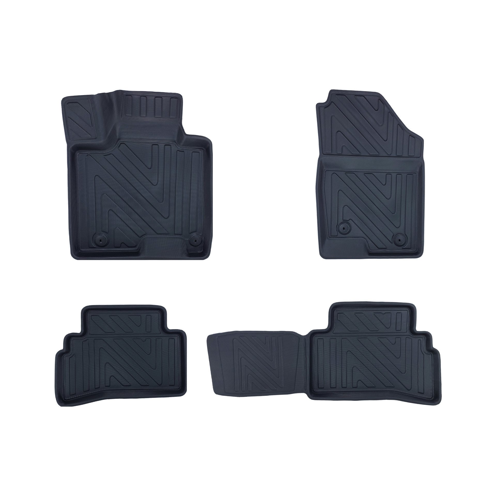 fussmattenprofi.com Auto-Fußmatte 3D Fußmatten für Hyundai Tucson (4.Gen) ab 2021 (Kein Plug-In-HYBRID) (1 St), für Hyundai Hyundai Tucson