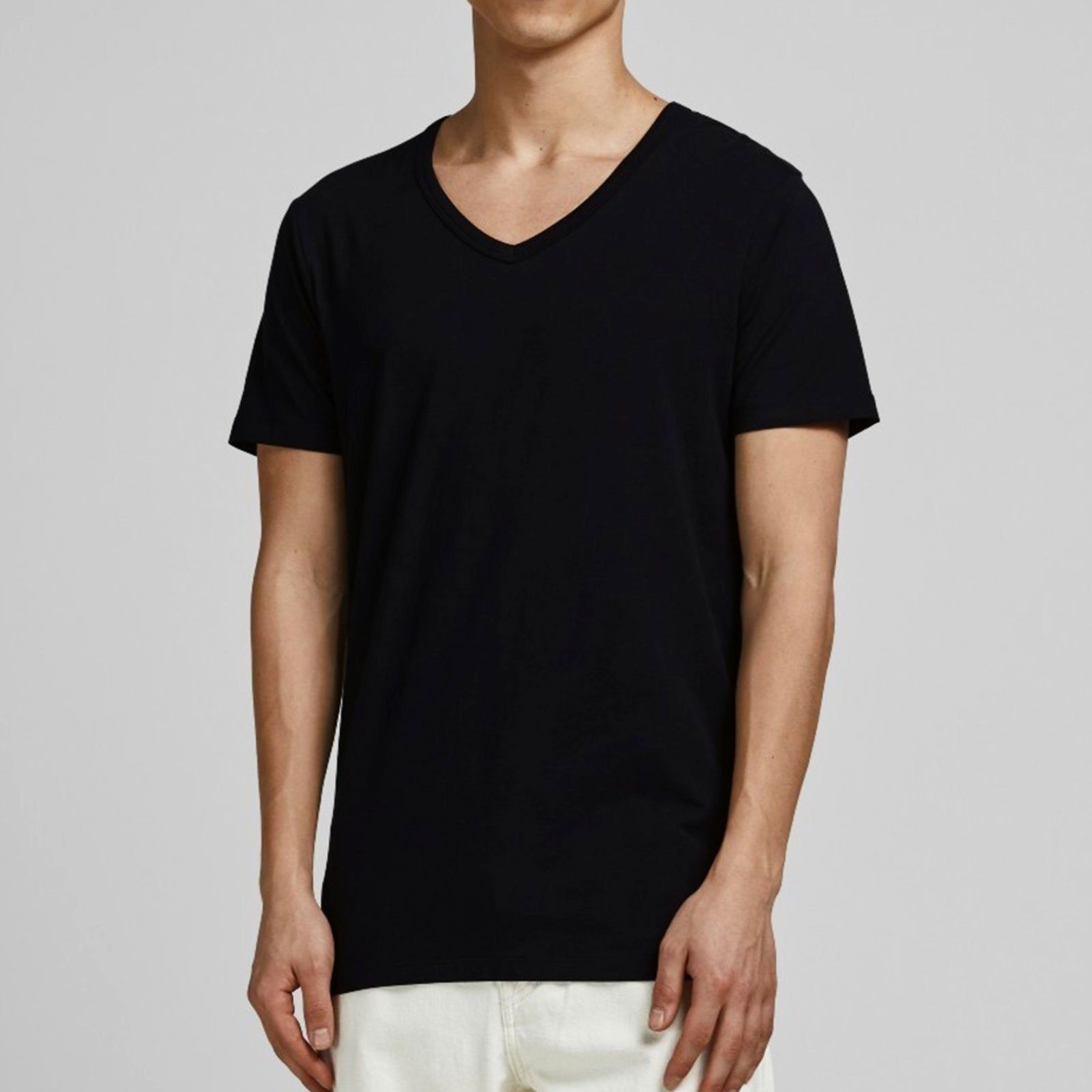 Jack & Jones Unterziehshirt Basic V-Neck günstig online kaufen