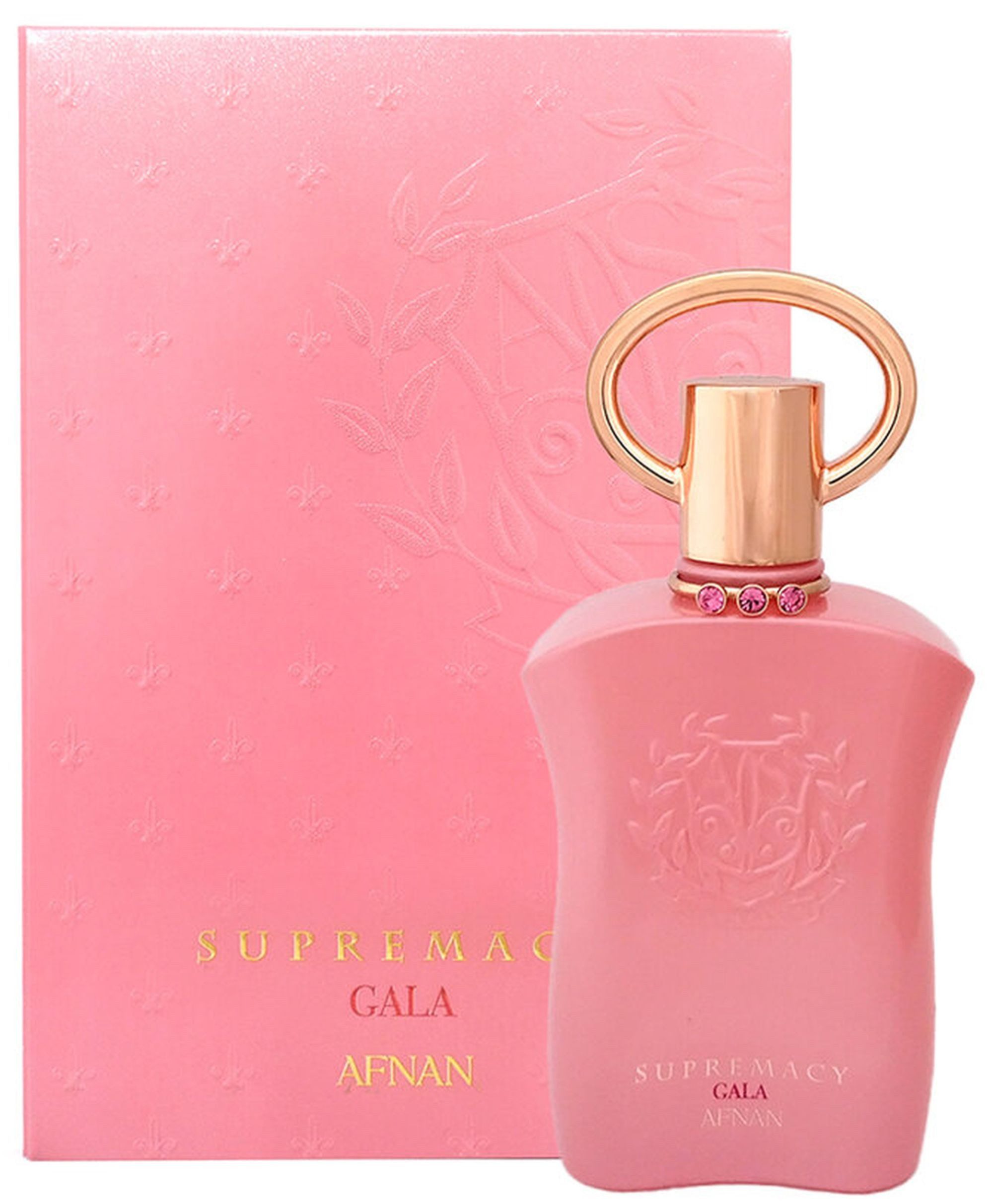 Afnan Duft-Set Supremacy Gala Extrait Parfum Damen Spray, Fruchtig-süßer Duft mit Mandarine, Rote Früchte, Gardenie und Vanille