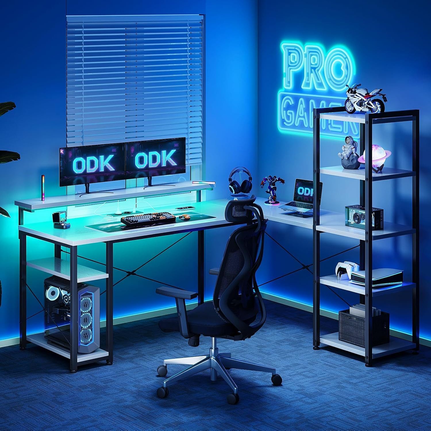 ODK Gamingtisch ODK L Form Gaming günstig online kaufen