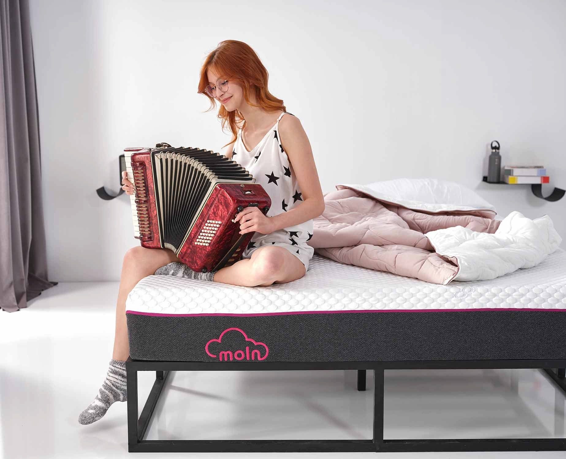 Visco-Matratze Boxspring Matratze, Viscoschaum Matratze Reißverschluss, gowoll, 24 cm hoch, 140x200-160x200 Mattress