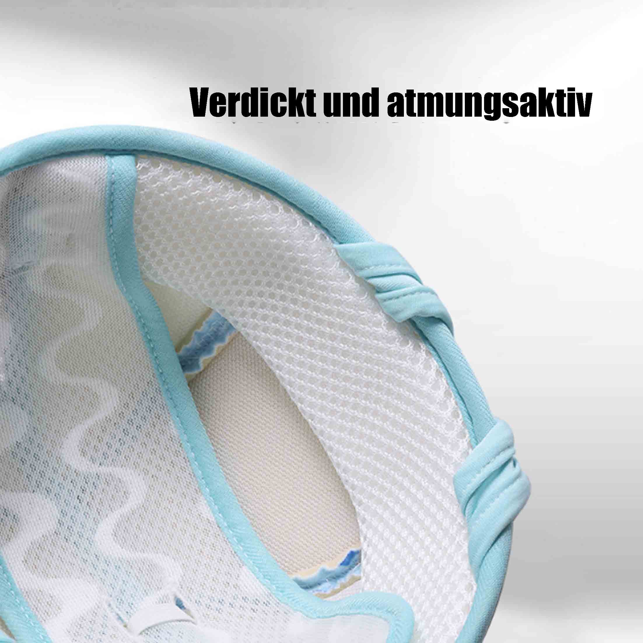 KINSI Kinderhelm Baby-Kleinkind-Kopfschutz, Sturzmütze, Sturzhelm, atmungsaktiv – Bild 4 von 5