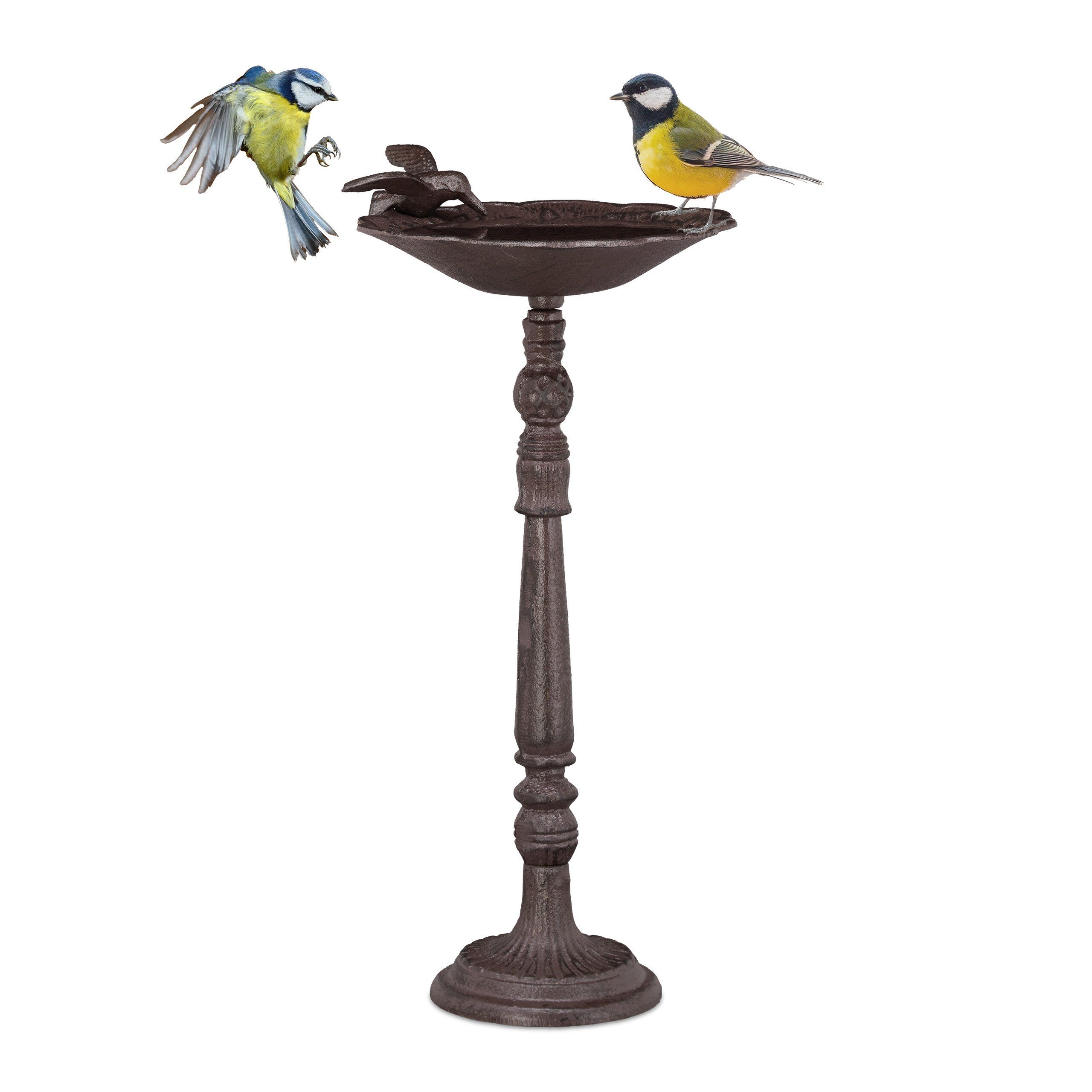 Vogeltränke stehend Gusseise