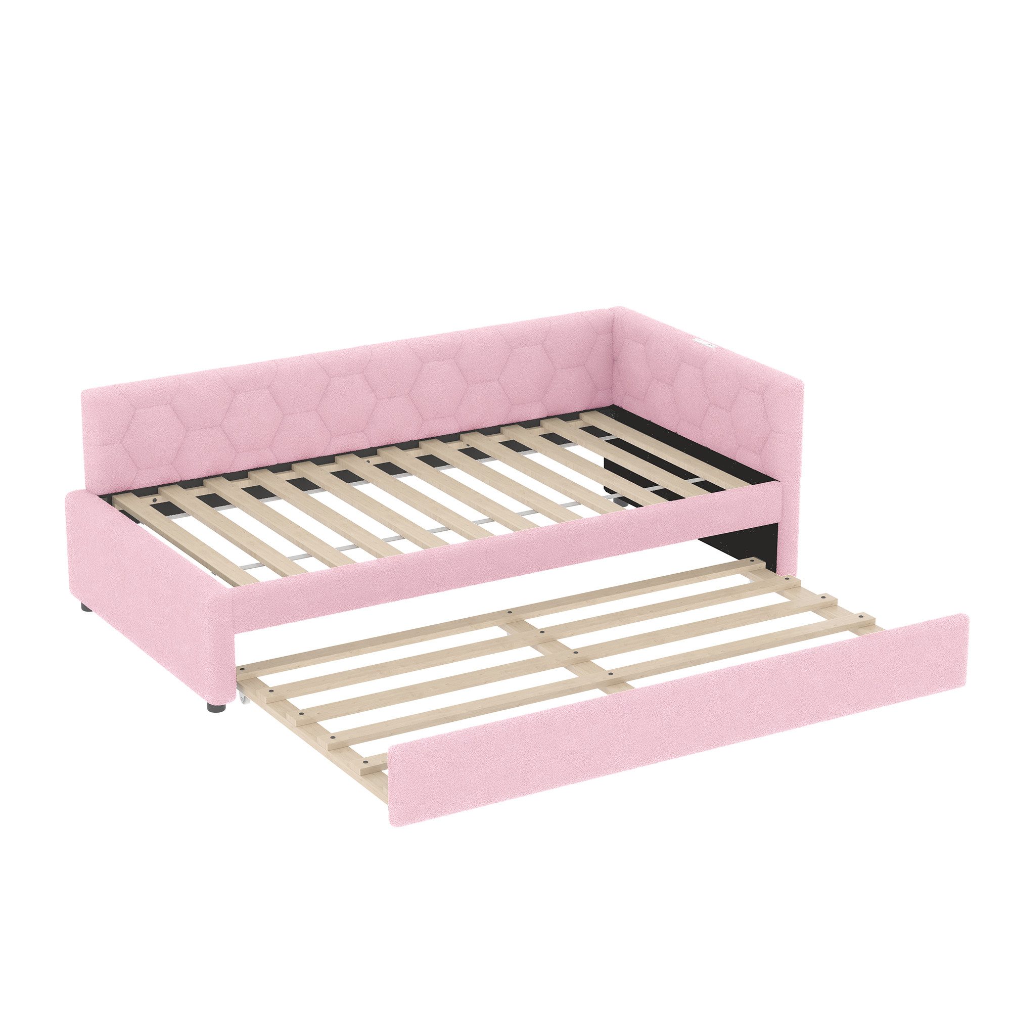 SOFTWEARY Schlafsofa mit Bettfunktion, 90x200 cm, günstig online kaufen