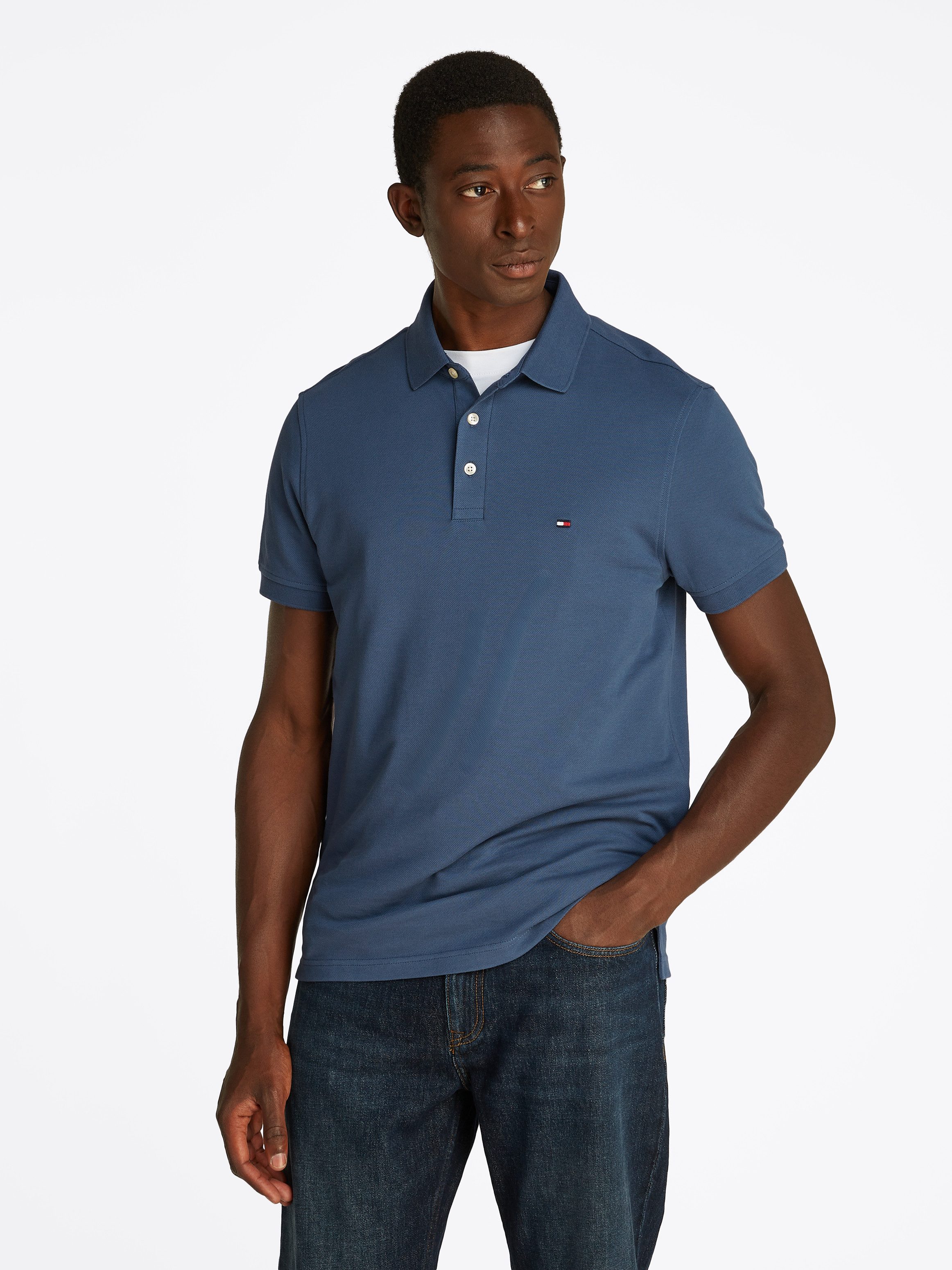 Tommy Hilfiger Poloshirt 1985 SLIM POLO günstig online kaufen