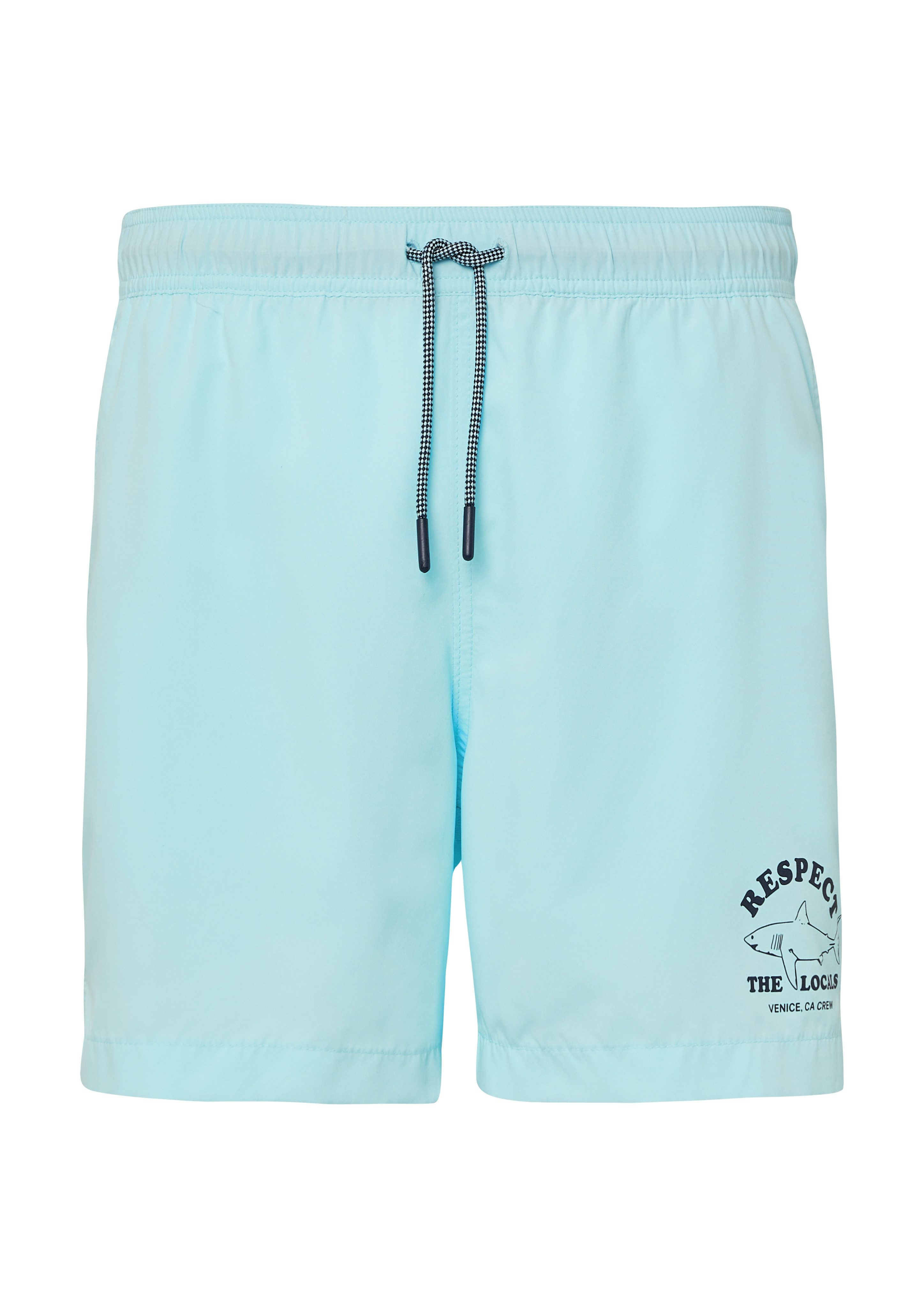 s.Oliver Strandshorts Sommerhose mit elastischem Bund