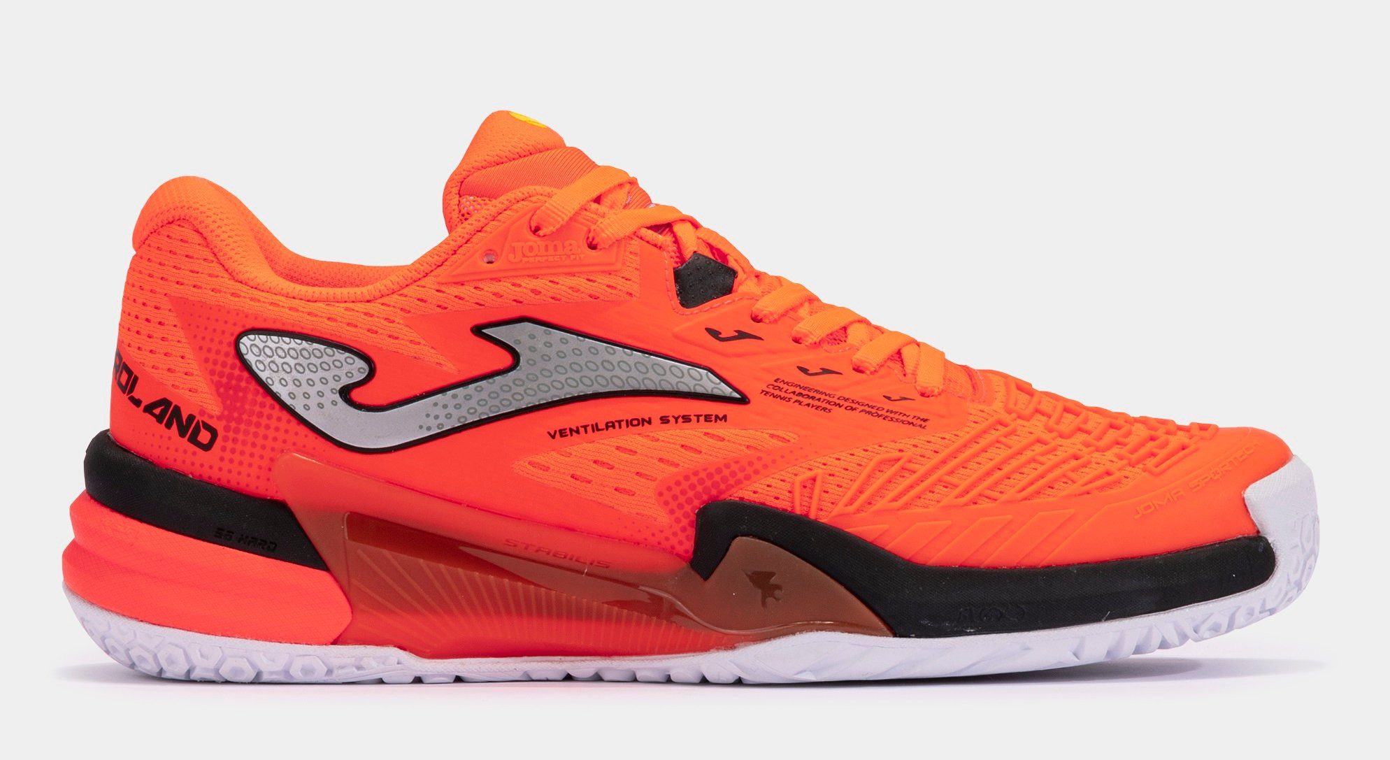 Joma Roland Clay/Sandplatz/Dämpfung 2024 orange Herren Tennisschuh