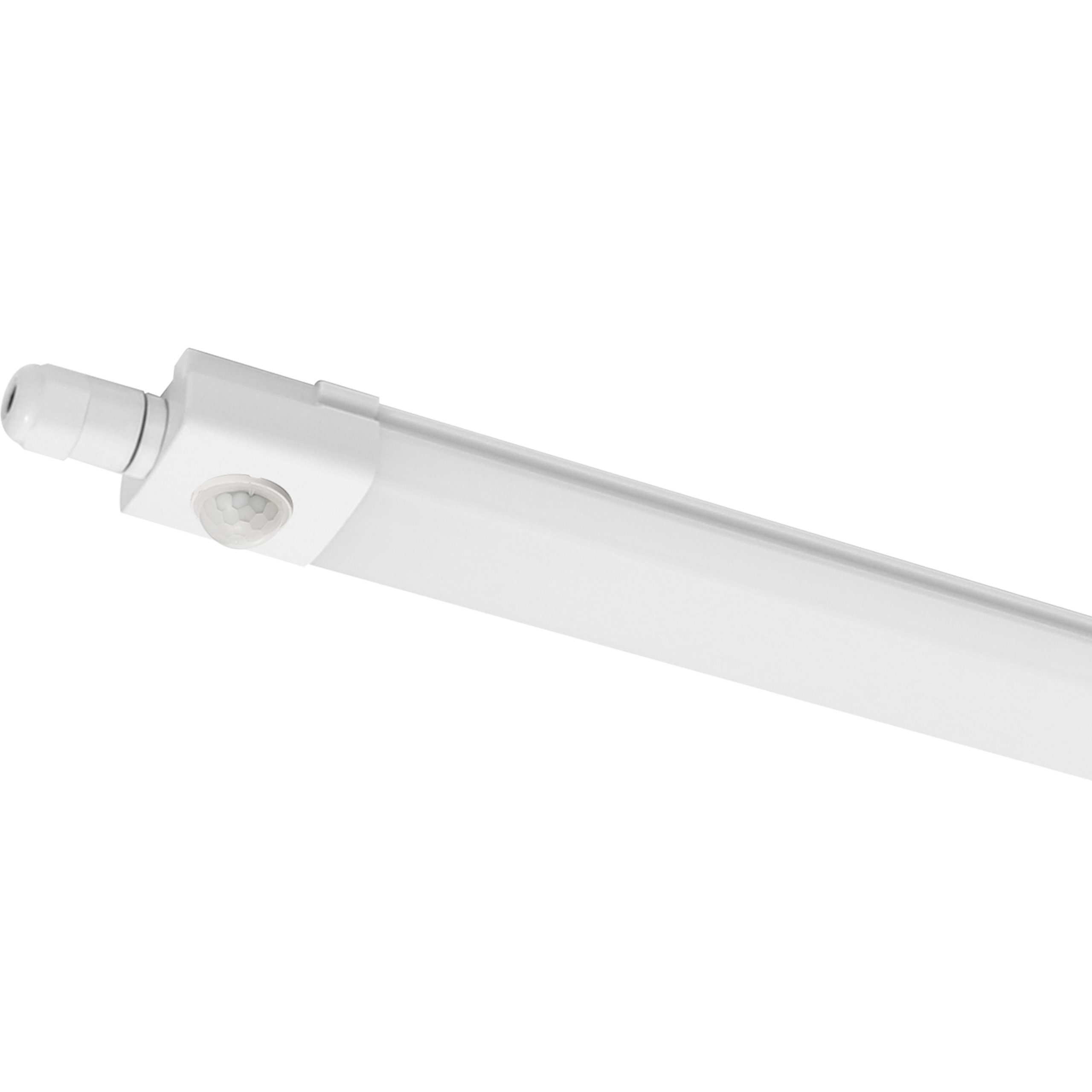 LED's light LED Deckenleuchte 2400493 LED-Feuchtraumleuchte, LED, mit PIR-Bewegungsmelder 120 cm 30 Watt neutralweiß IP65 | Deckenlampen