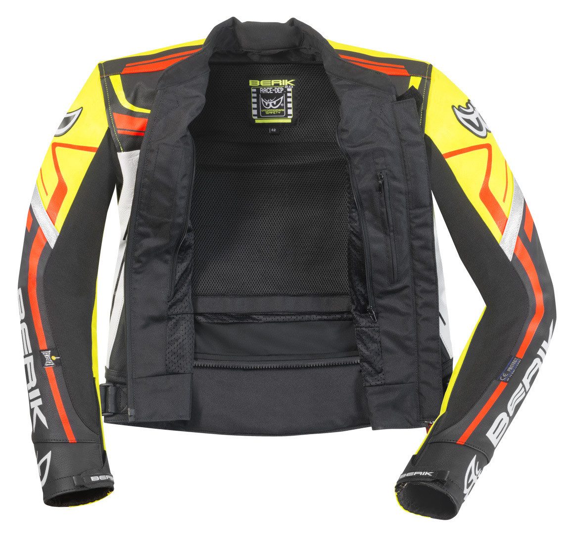Berik Motorradjacke Absolute Race Motorrad Lederjacke