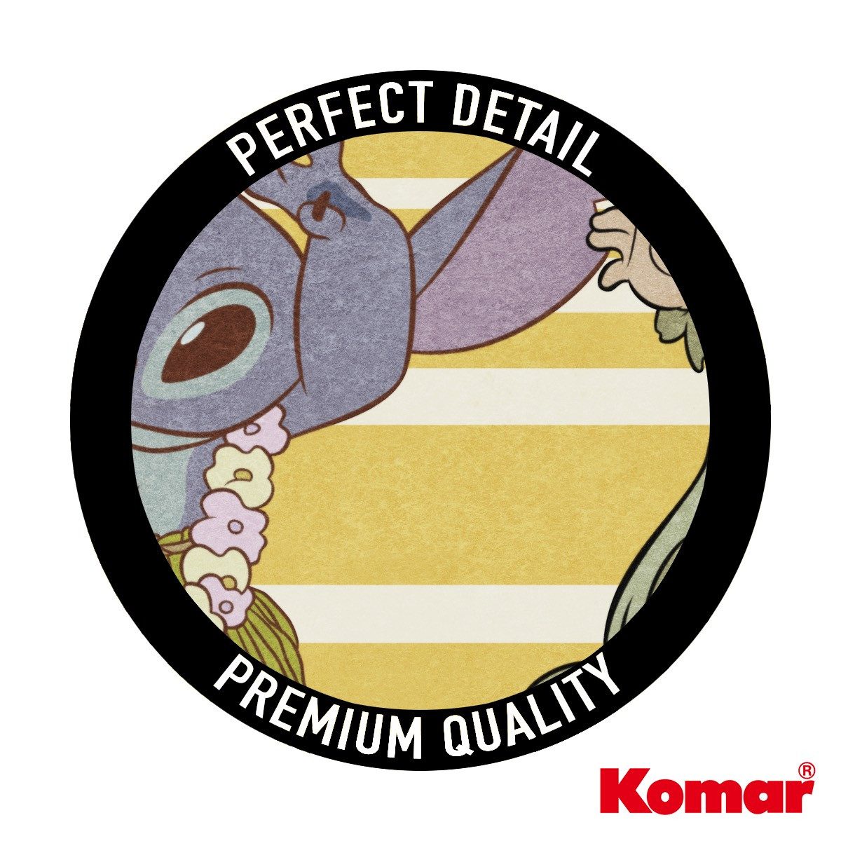 Komar Fototapete Disney Lilo and Stitch Hula Harmony, glatt, Comic, bedruckt, (7 St)