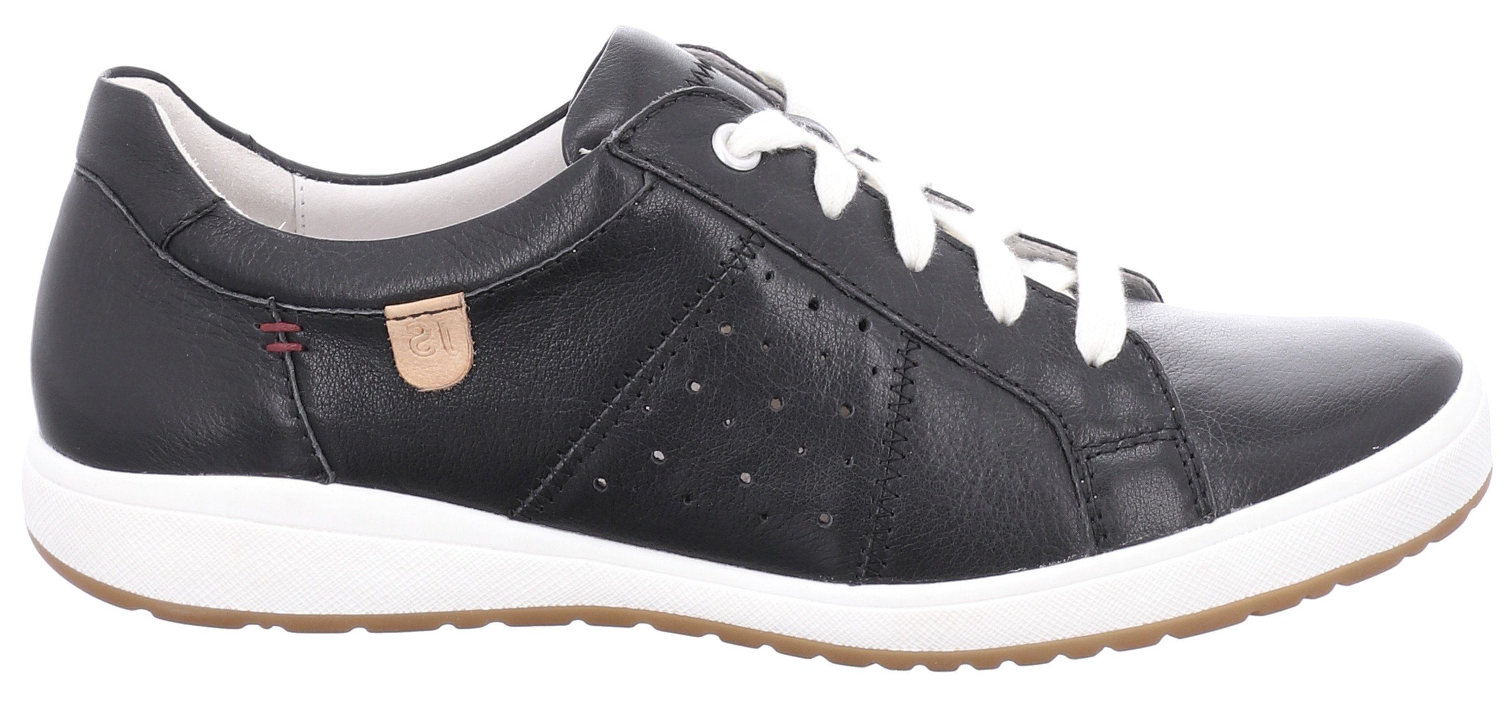 Josef Seibel CAREN 01 Sneaker, Freizeitschuh, Halbschuh, Schnürschuh mit gepolstertem Schaftrand