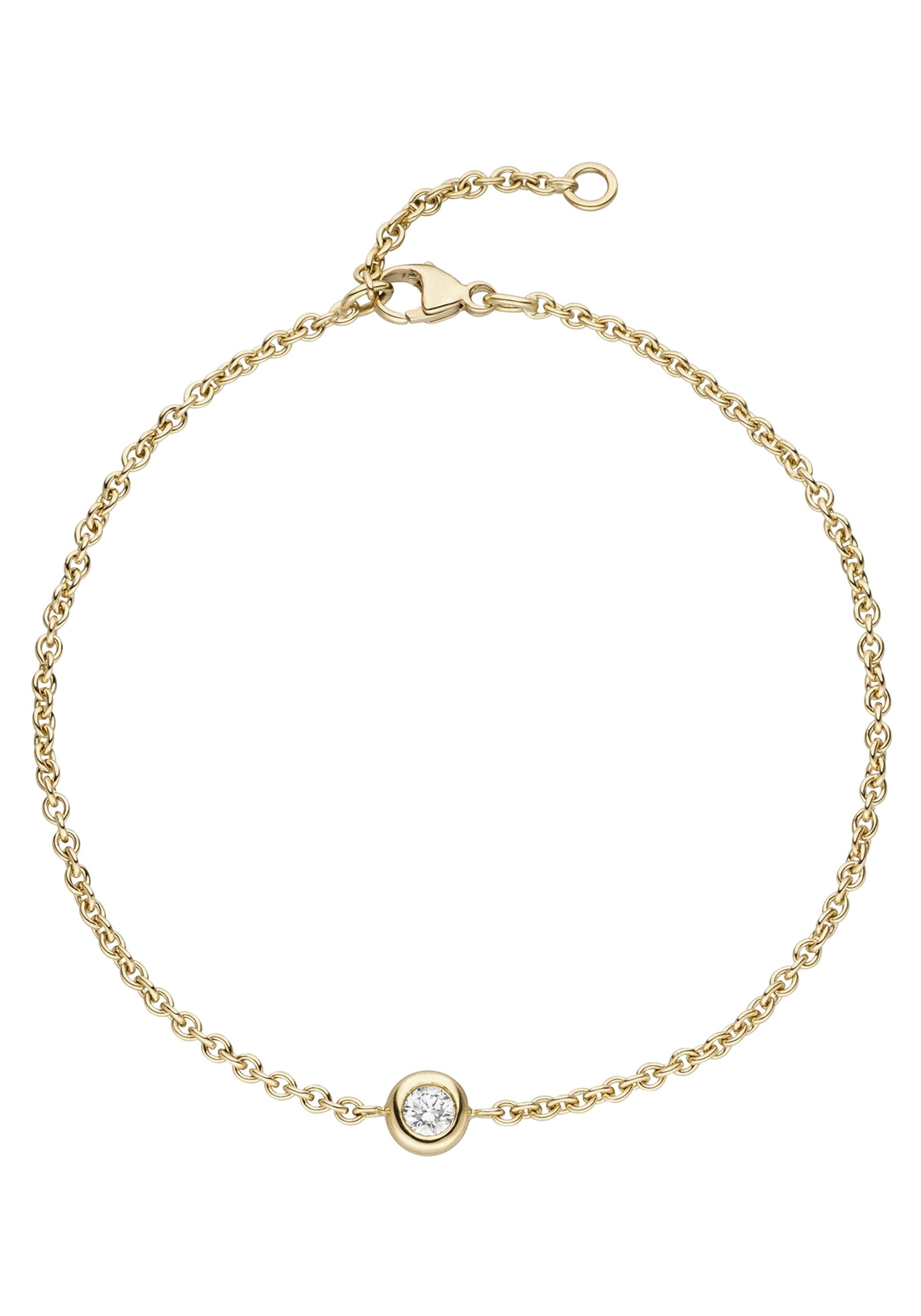 JOBO Armband, 750 Gold mit Diamant