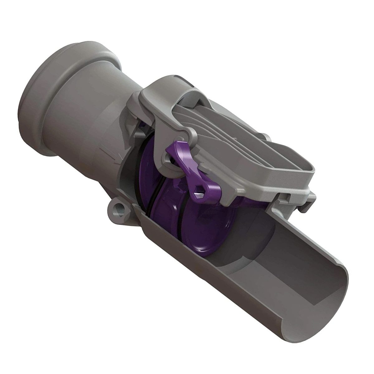 Kessel Сантехника-Installationsset Kessel 73050 Staufix Rückstauverschluss DN50 Anti-Flut Ventil Abwasser, 1-St.