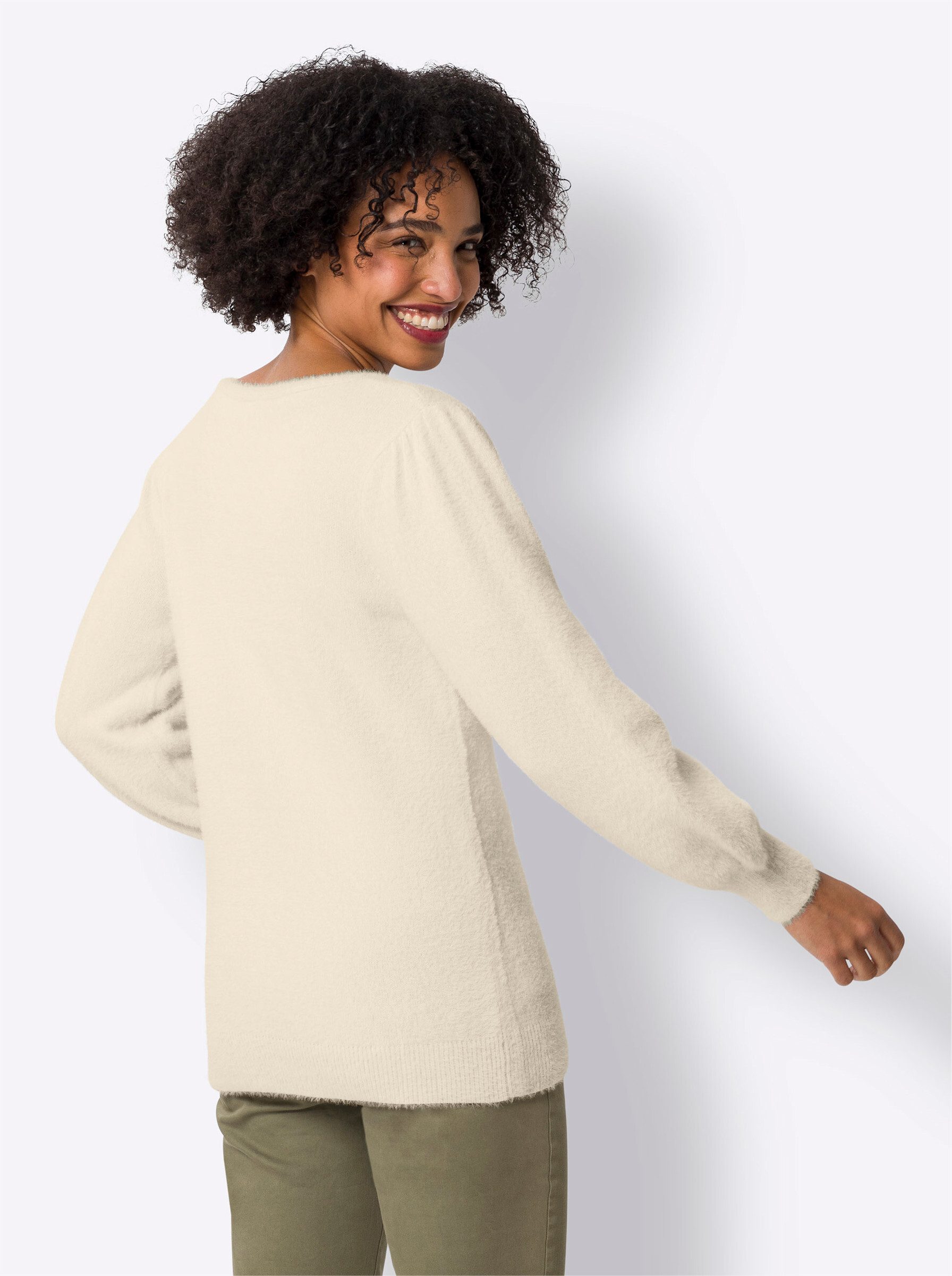 heine Strickpullover Langarm-Pullover . günstig online kaufen