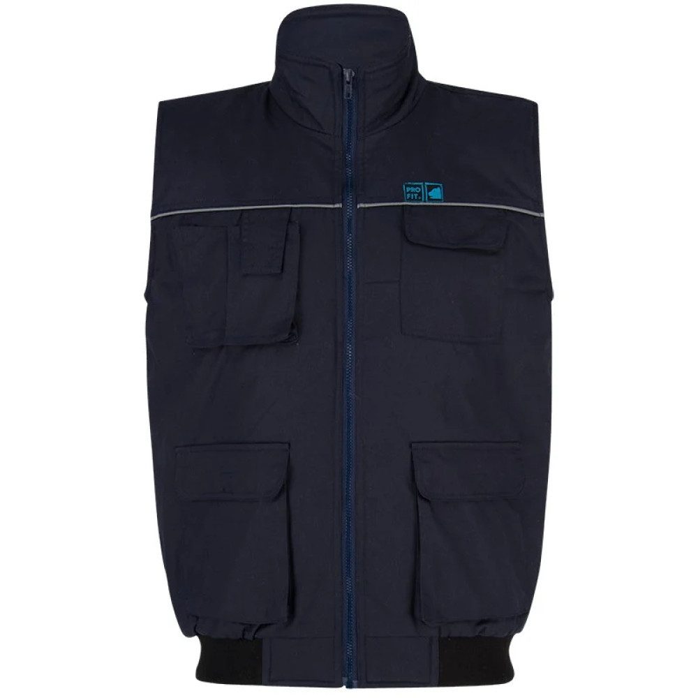 PRO FIT by Fitzner Arbeitsweste Arbeitsweste "Profi",navy Gr. S–4XL