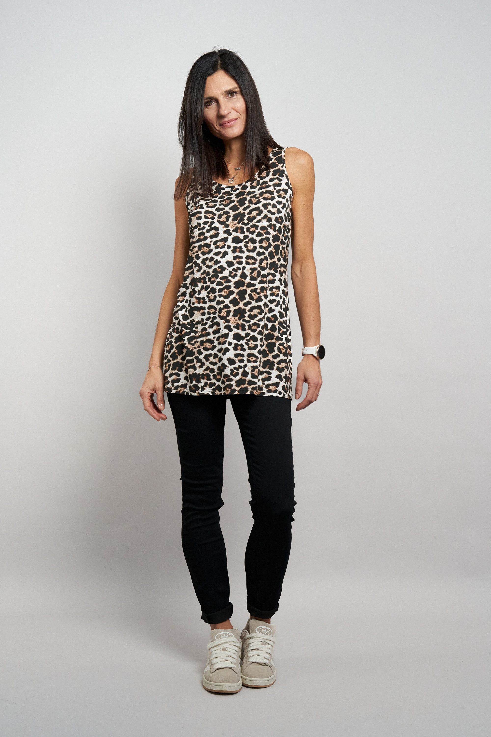 Seidel Moden Longtop im Leo-Look - MADE IN GERMANY günstig online kaufen