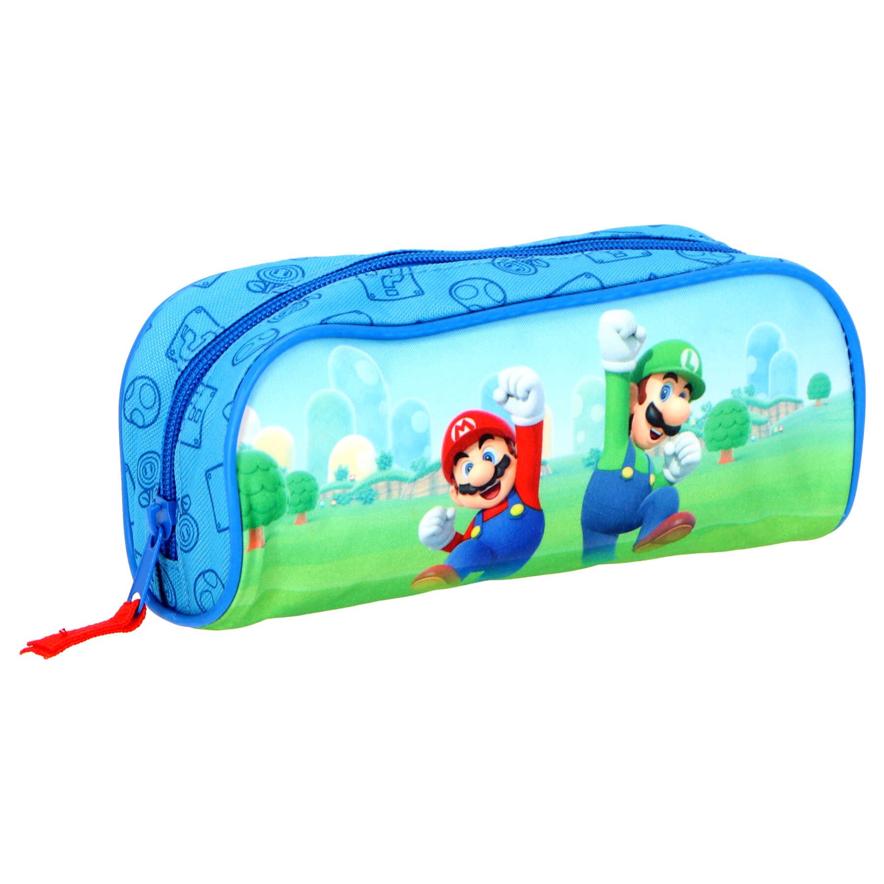 Super Mario Federmäppchen Super Mario Federmäppchen Schüleretui Kinder Mäppchen
