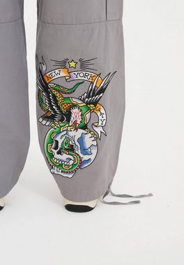 Ed Hardy Cargohose Hose Ed Hardy Eagle Snake Battle Ripstop