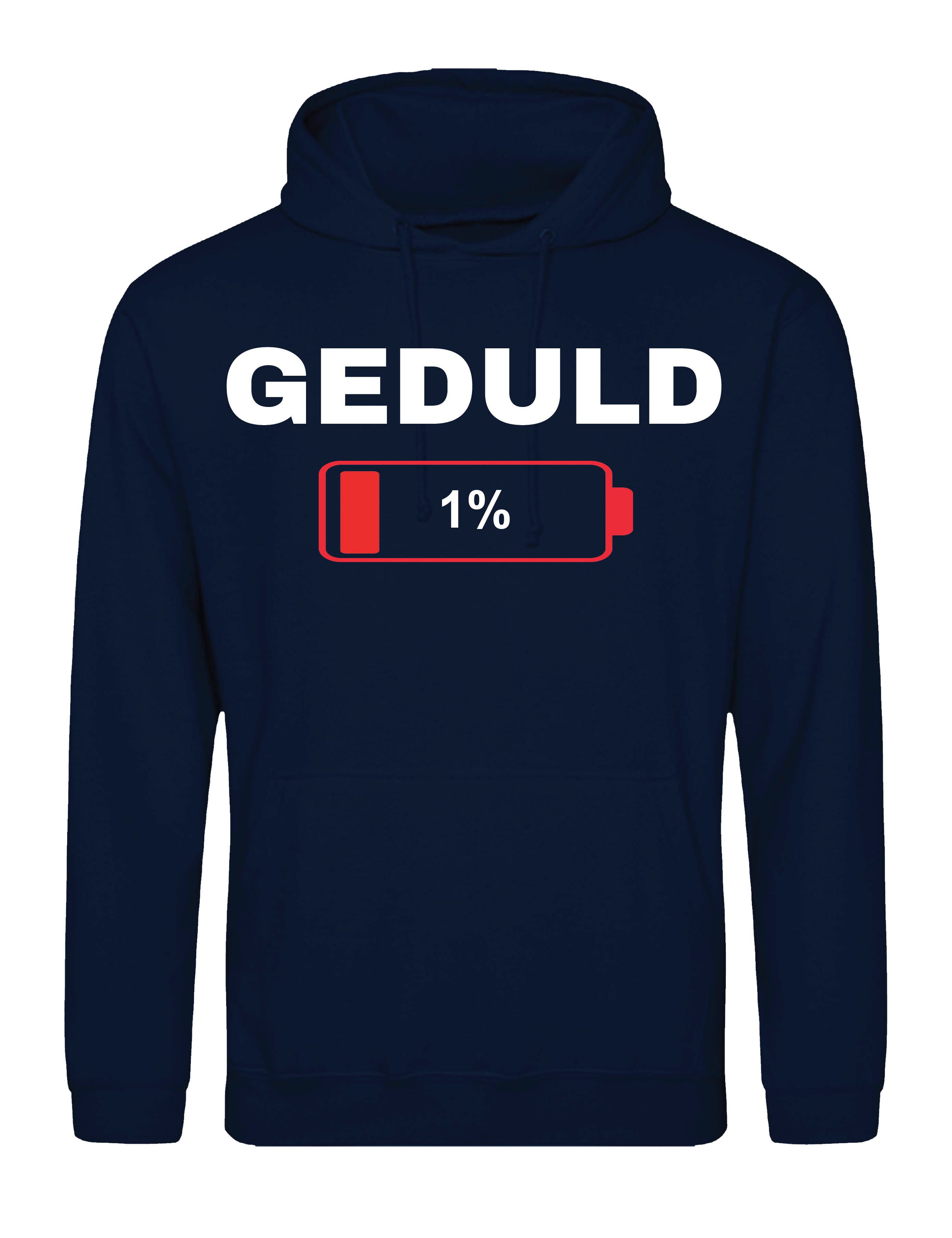Youth Designz Kapuzenpullover "Geduld bei 1%" günstig online kaufen