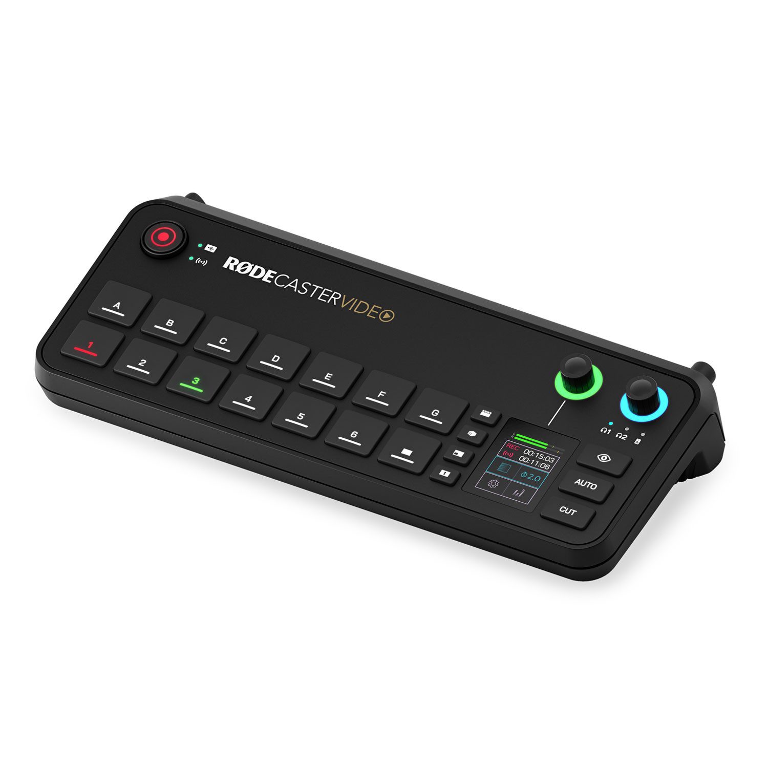 RØDE Rode Rodecaster Video Konsole Podmic Bundle. Digitales Aufnahmegerät (Video- Audiokonsole)