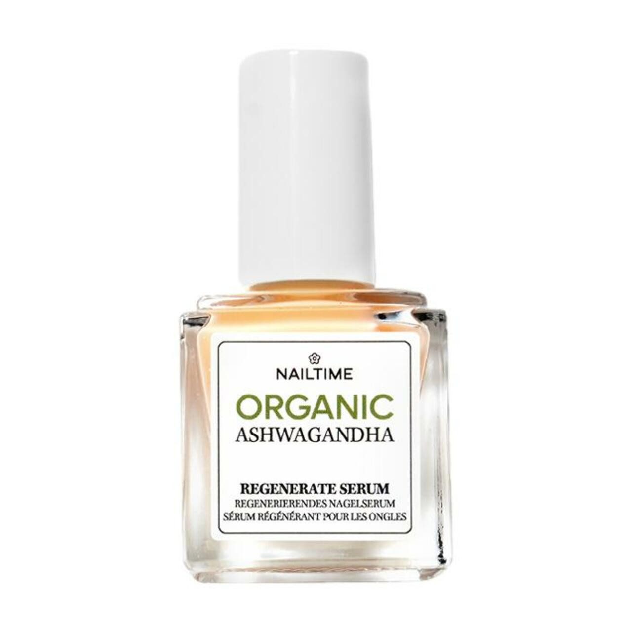 NAILTIME Nagelpflegecreme Organic Ashwagandha Regenerate Serum, Все Hauttypen