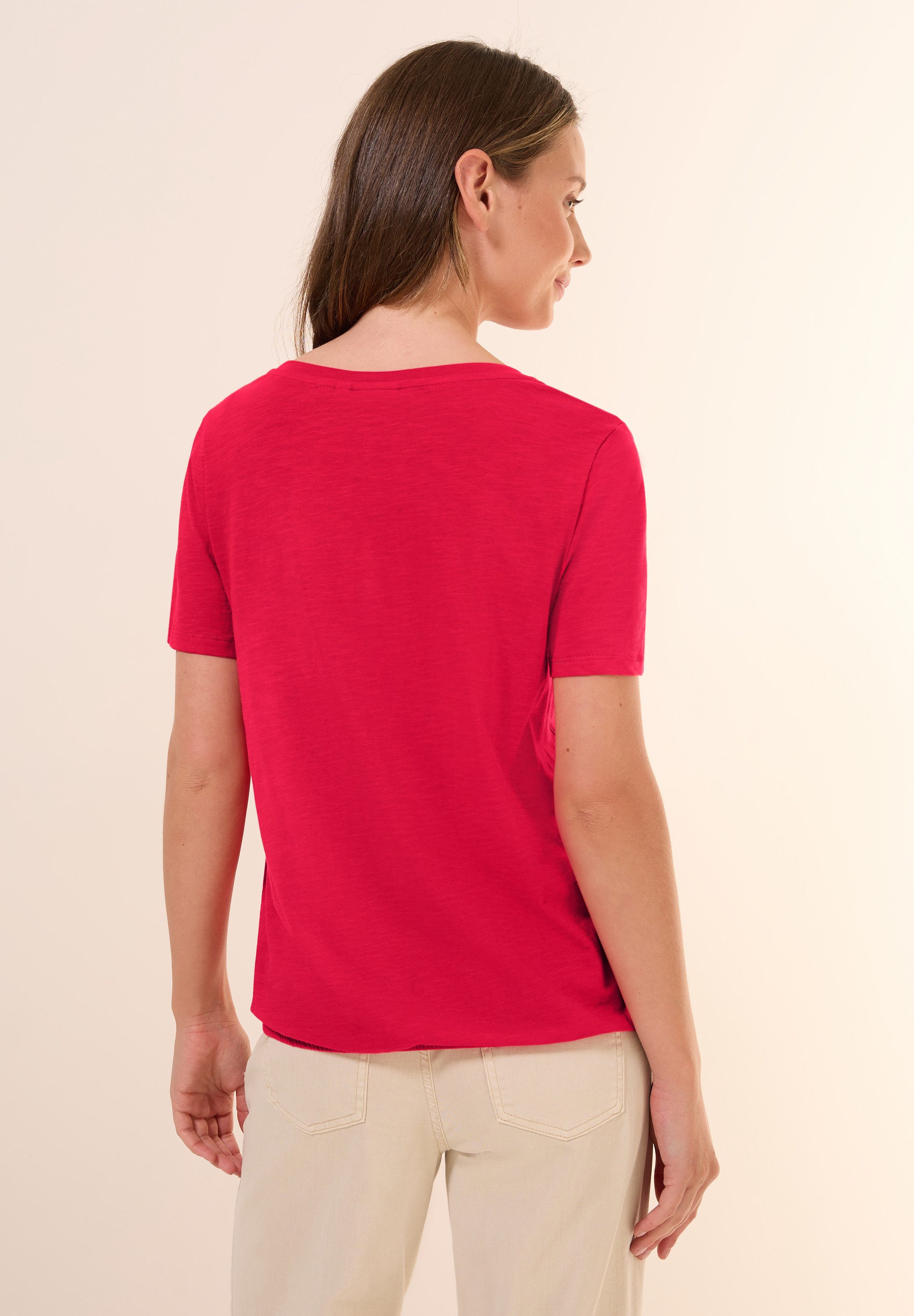 Cecil T-Shirt aus reiner Baumwolle günstig online kaufen