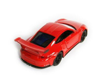 Welly Modellauto PORSCHE 911 GT3 RS 2016 Modellauto Modell Auto Metall 00 (Rot), Spielzeugauto Kinder Geschenk