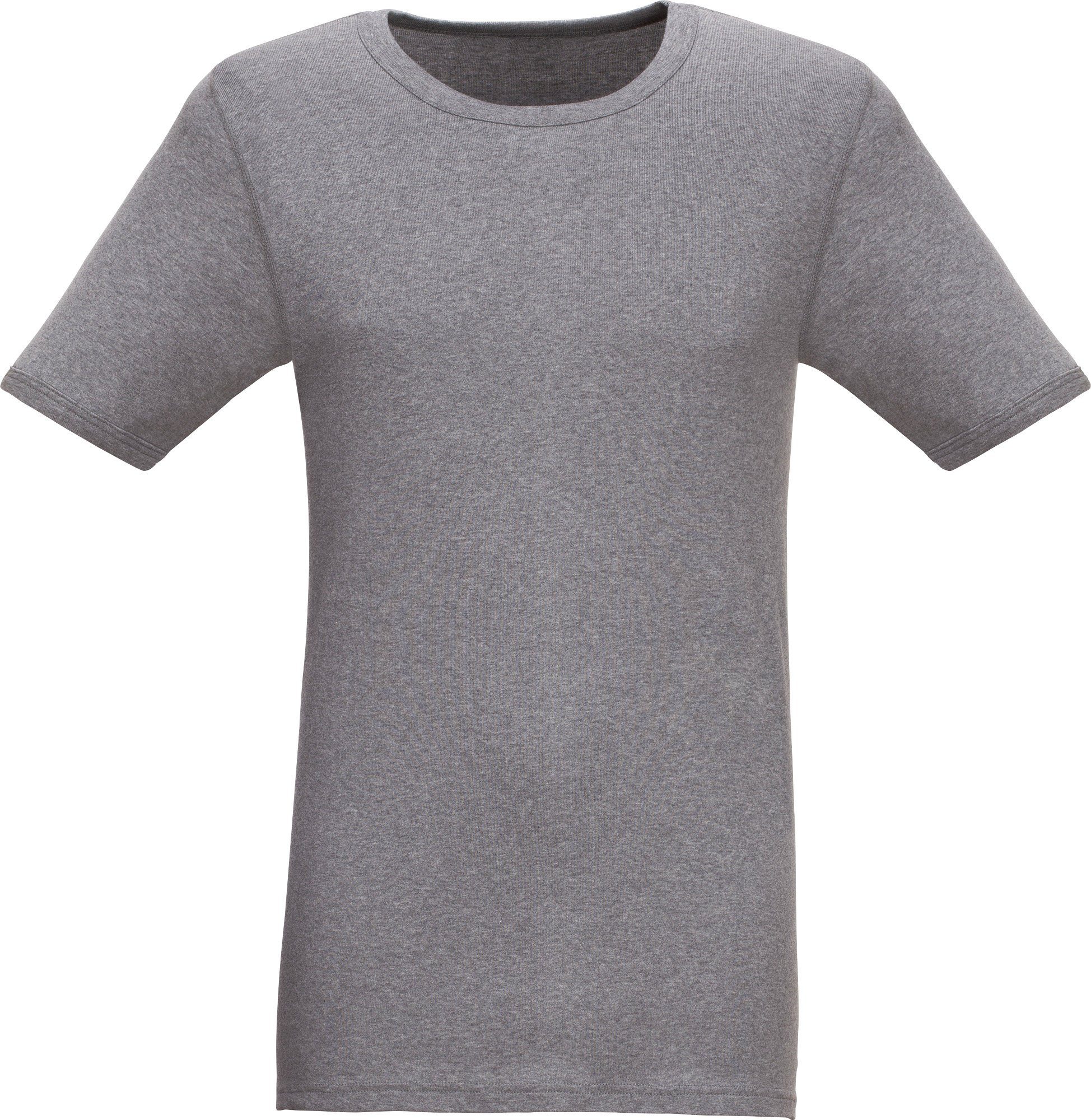 Erwin Müller T-Shirt Herren-Unterhemd, 1/2-Arm 2er-Pack Feinripp Uni