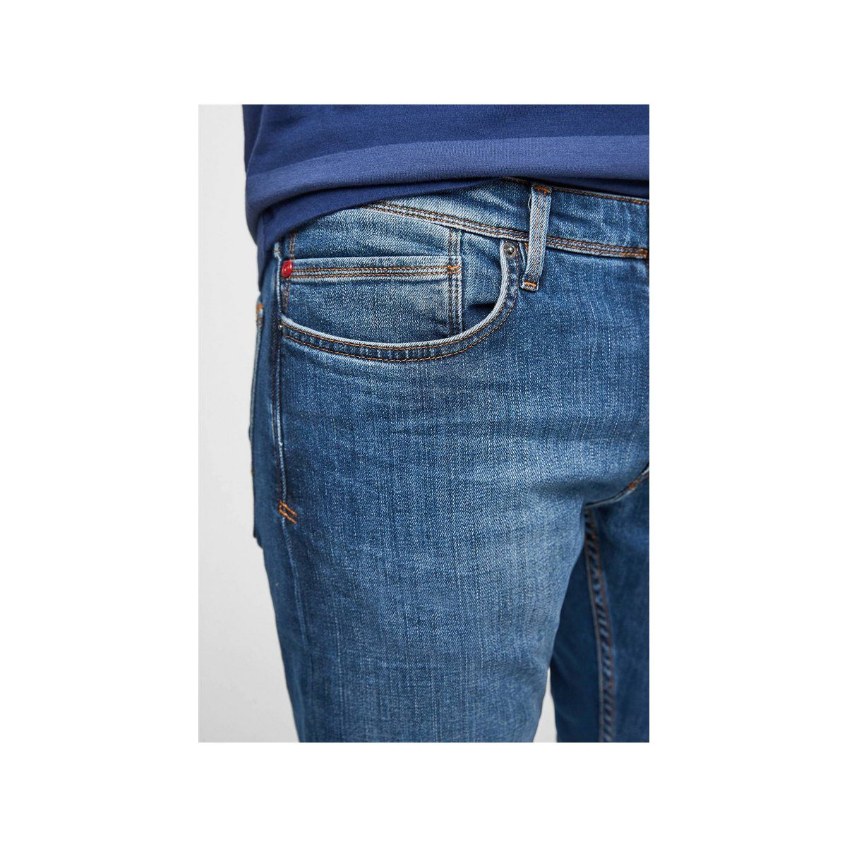 s.Oliver Straight-Jeans blau regular (1-tlg)