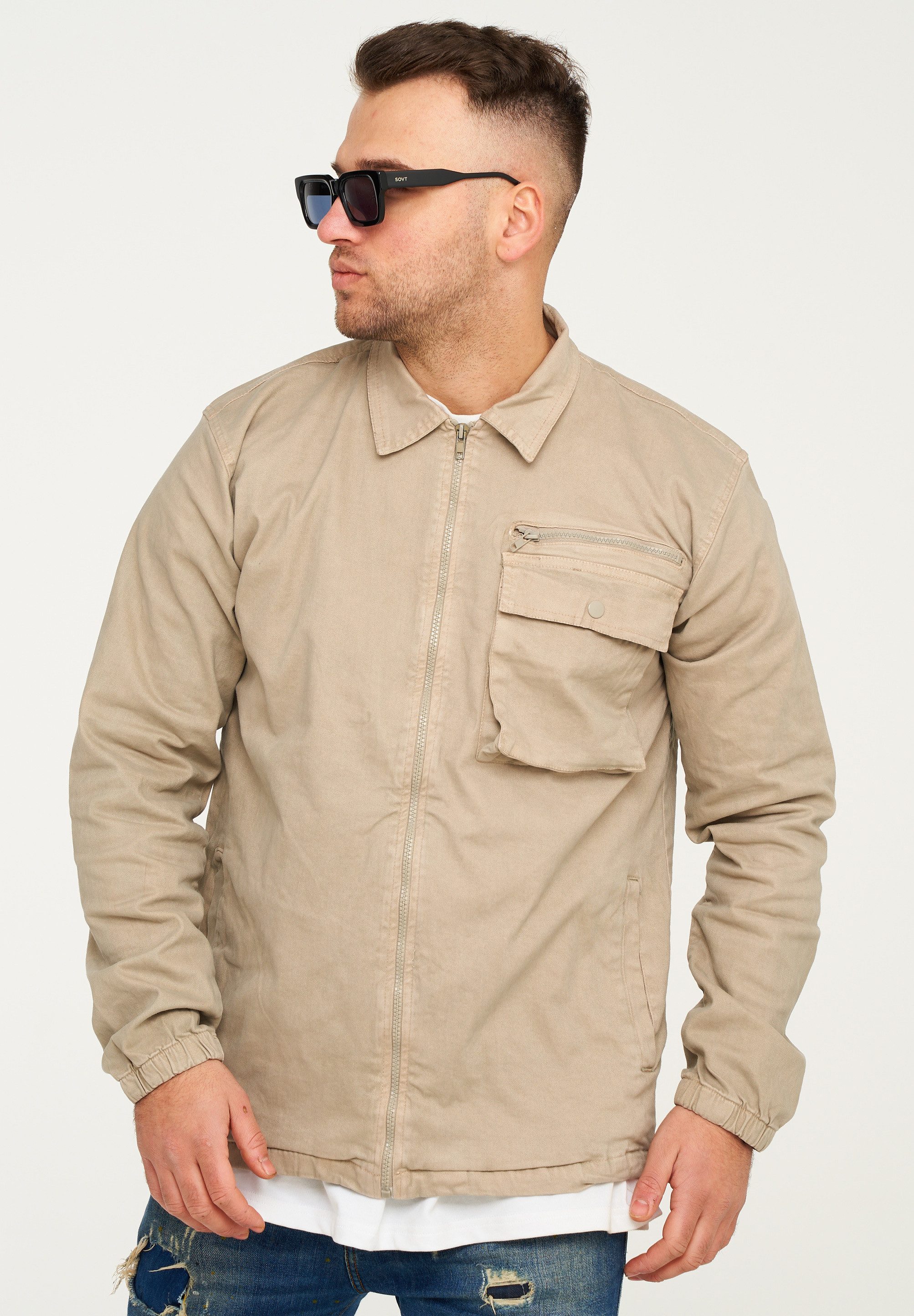 SOULSTAR Langarmhemd S2PRIENAI Herren Overshirt Freizeithemd Übergangsjacke günstig online kaufen