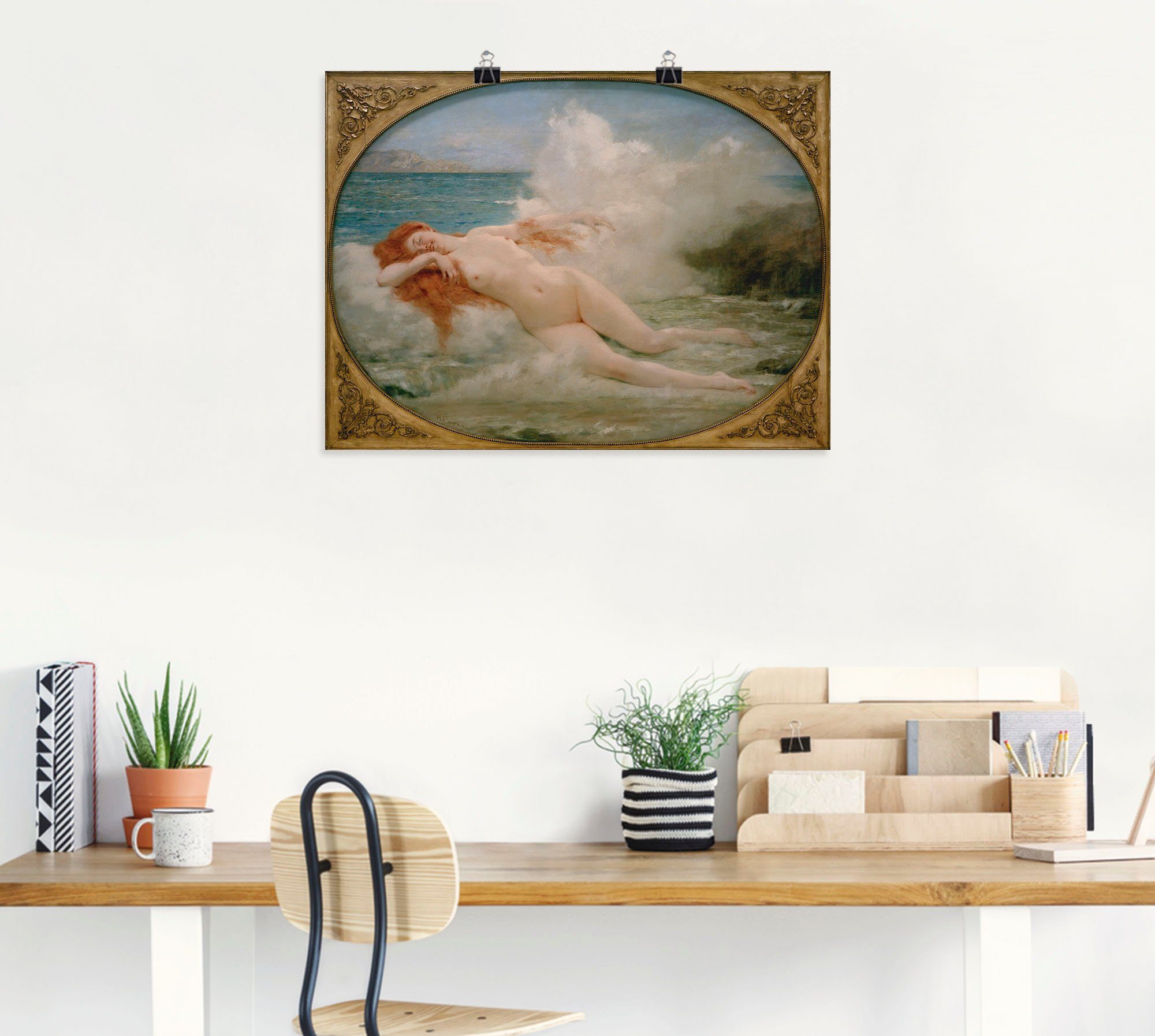 Artland Wandbild Geburt Bilder (1 Gottes Leinwandbild, Alubild, Wandaufkleber Poster versch. St), oder der Venus, als in Größen