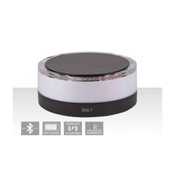 IMPERIAL by TELESTAR BAS 7 Mini Bluetooth-Lautsprecher mit Drahtlos-Ladefunktion Bluetooth-Lautsprecher (Bluetooth, Bluetooth-Freisprechfunktion)
