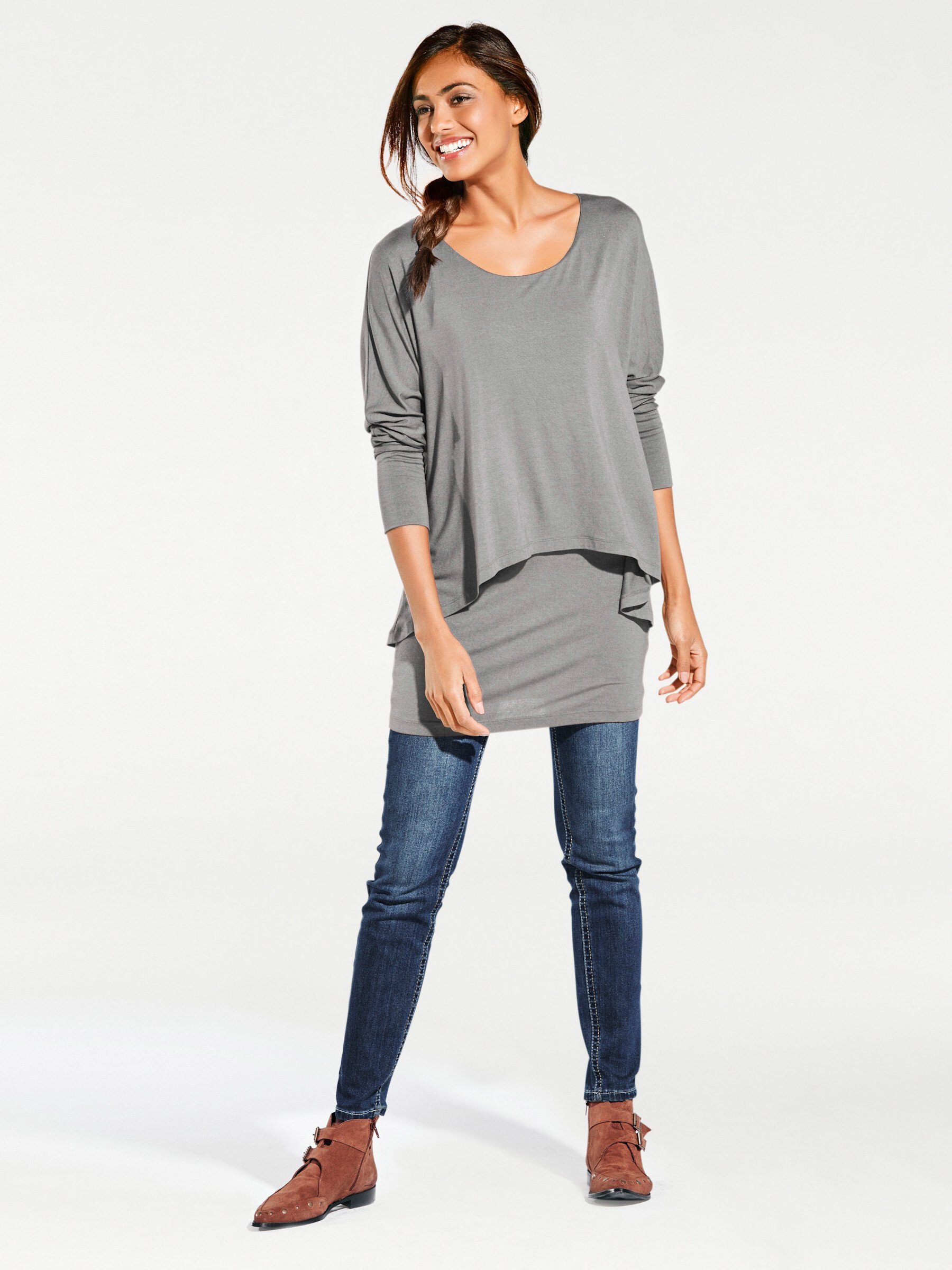 heine T-Shirt Rundhalsshirt .