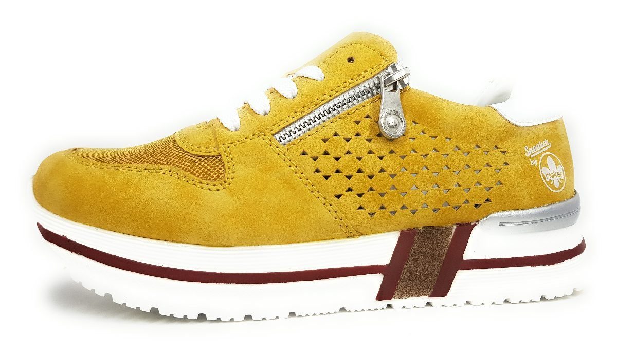 Rieker sportlicher Schnürer Schnürschuh günstig online kaufen