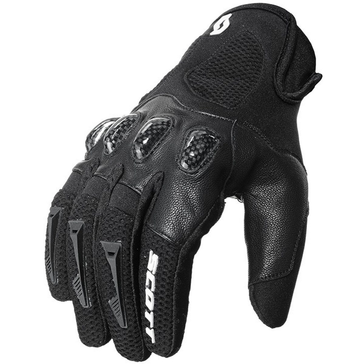 Scott Motorradhandschuhe Scott Assault Handschuh schwarz atmungsaktiv