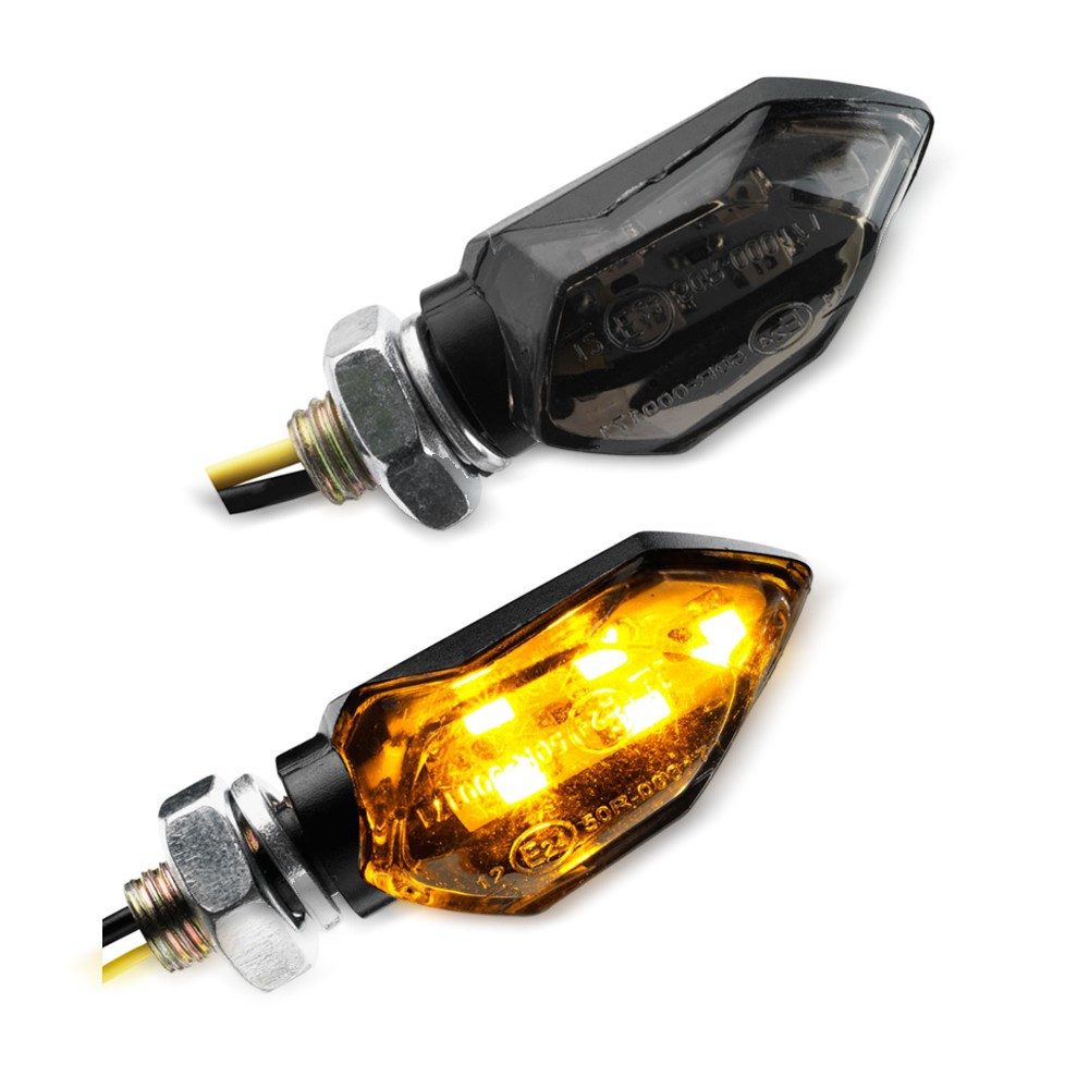Lumitecs Blinker LED Blinker für Yamaha R7 / Tenere 700 E-Prüfzeichen TX12 schwarz getö