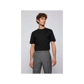 HUGO T-Shirt schwarz passform textil (1-tlg)