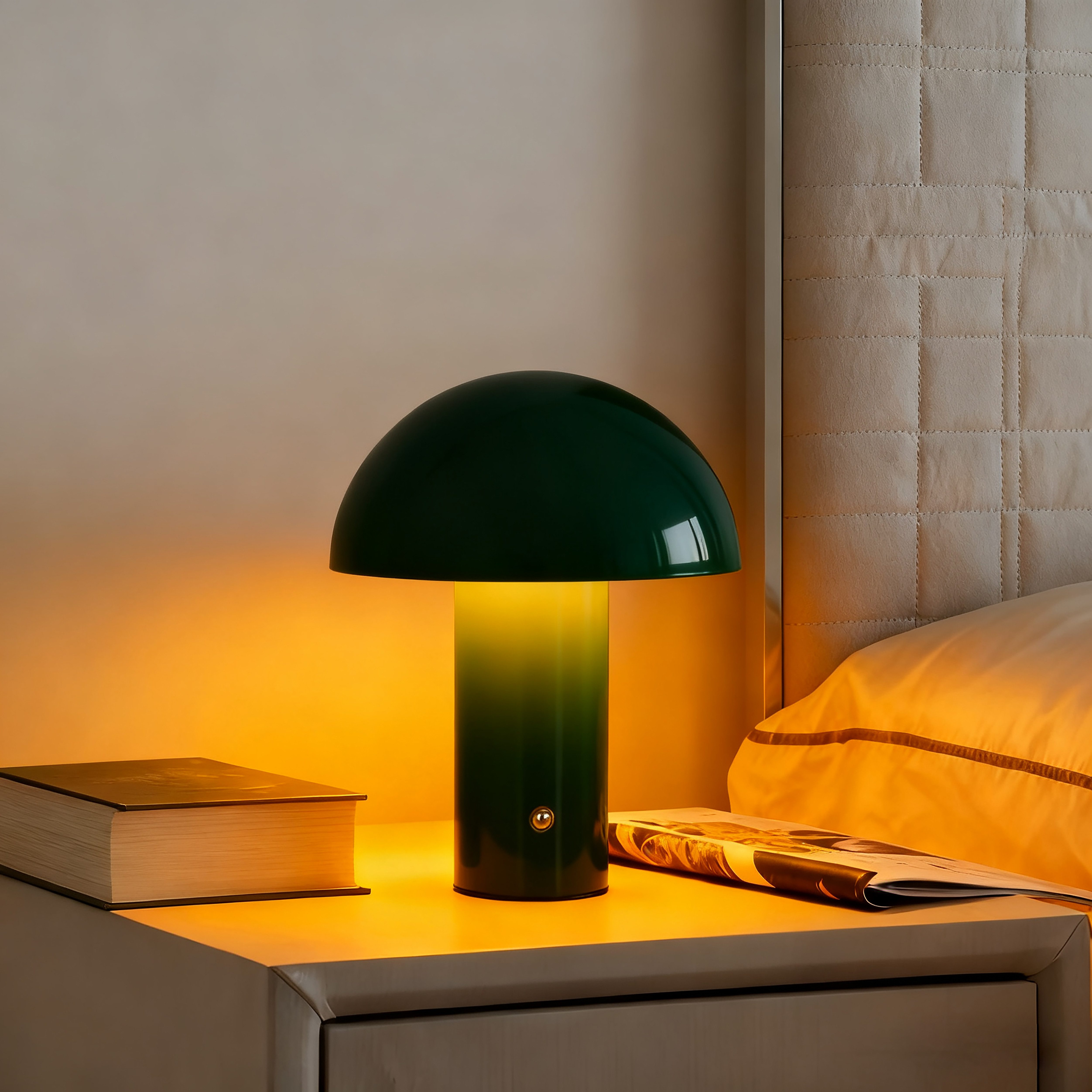 s.Oliver LED Tischleuchte Hillu, Dimmer, Dimmfunktion, Ein-/Ausschalter, USB-Anschluss mit Ladefunktion, USB-Ladefunktion, mehrere Helligkeitsstufen, LED fest integriert, warmweiß - kaltweiß, dimmbar, Typ-C-Ladekabel, CCT, Akku, Tischlampe kabellos, Akkulampe