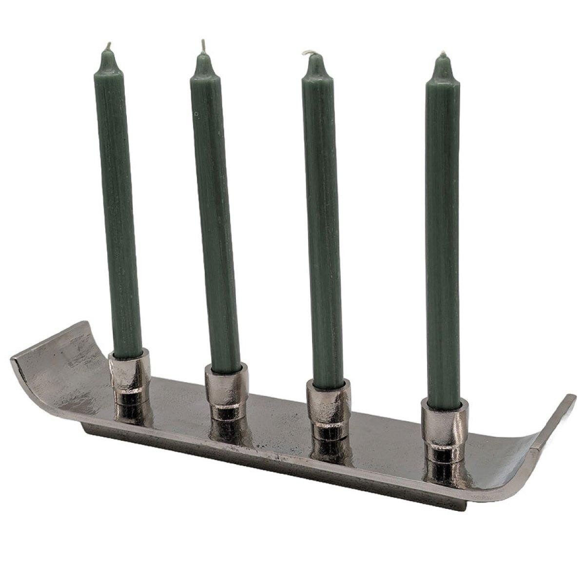 Lambert Windlicht Свечиleuchter Adventsleuchter Nevis Silber