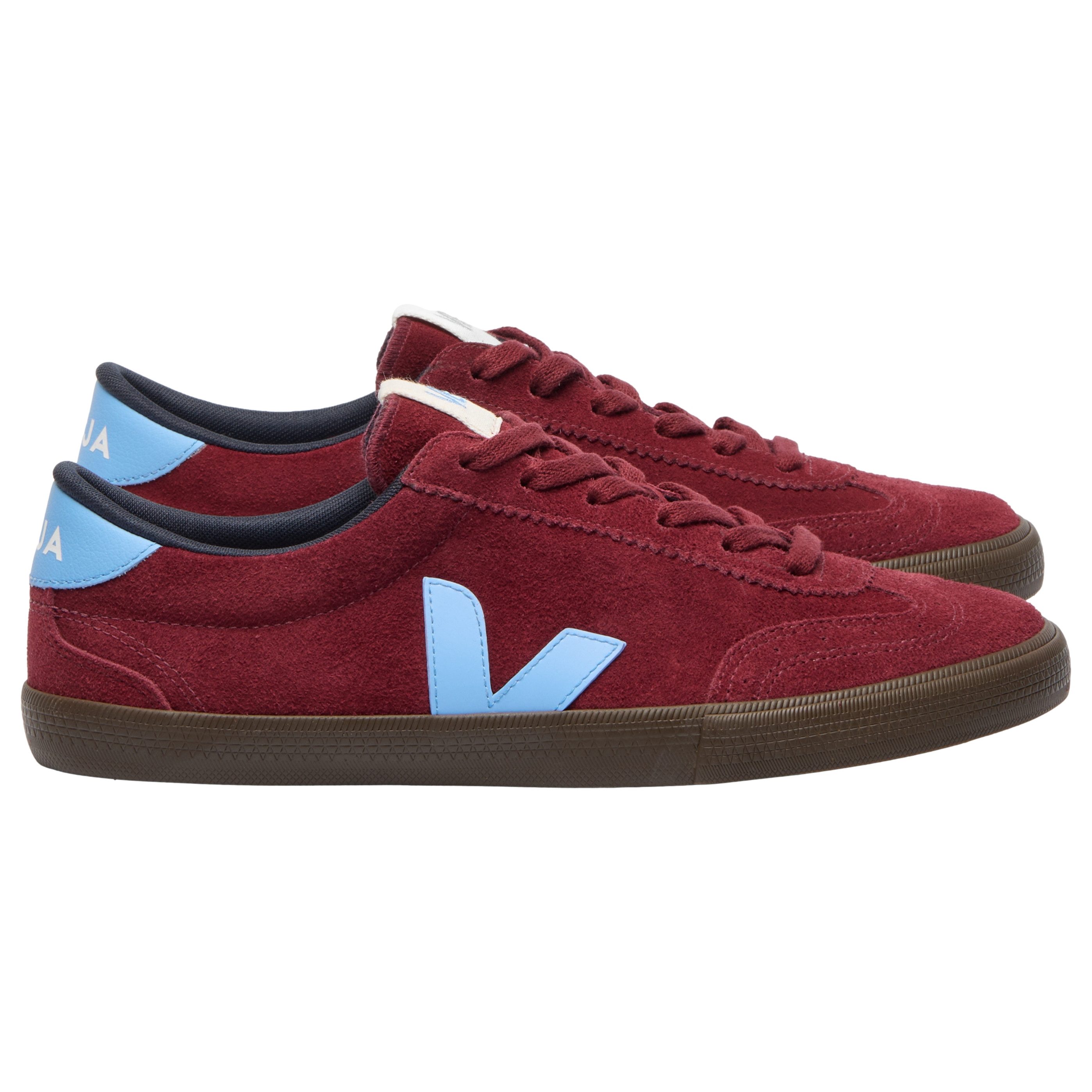 VEJA Herren-Sneaker Volley Suede Grenat Aqua Eagle Sneaker