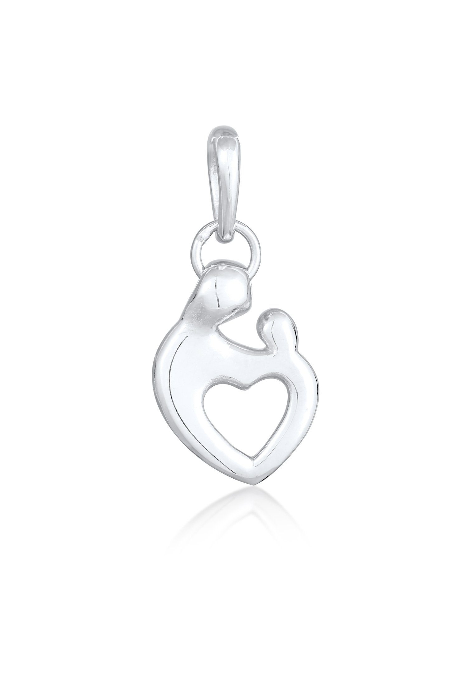 Elli Кулоны Mutter Kind Symbol Liebe 925 Sterling Silber, Herz