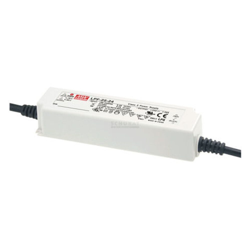 "LPF-25D-24" 24V, Kunststoff, 25,2W, IP67, L148xH32xB40cm LED Trafo