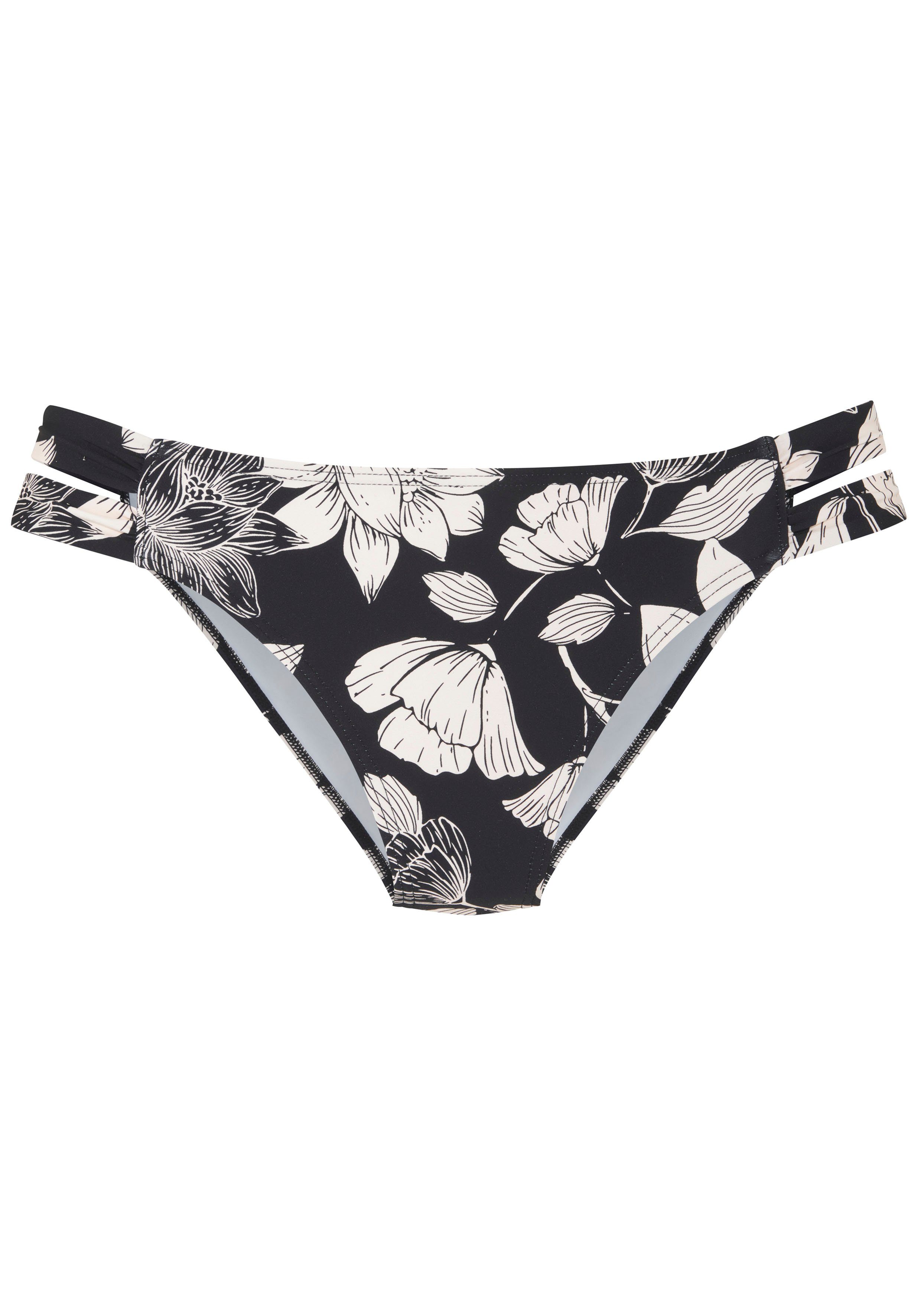 s.Oliver Bikini-Hose Lady mit floralem Design günstig online kaufen