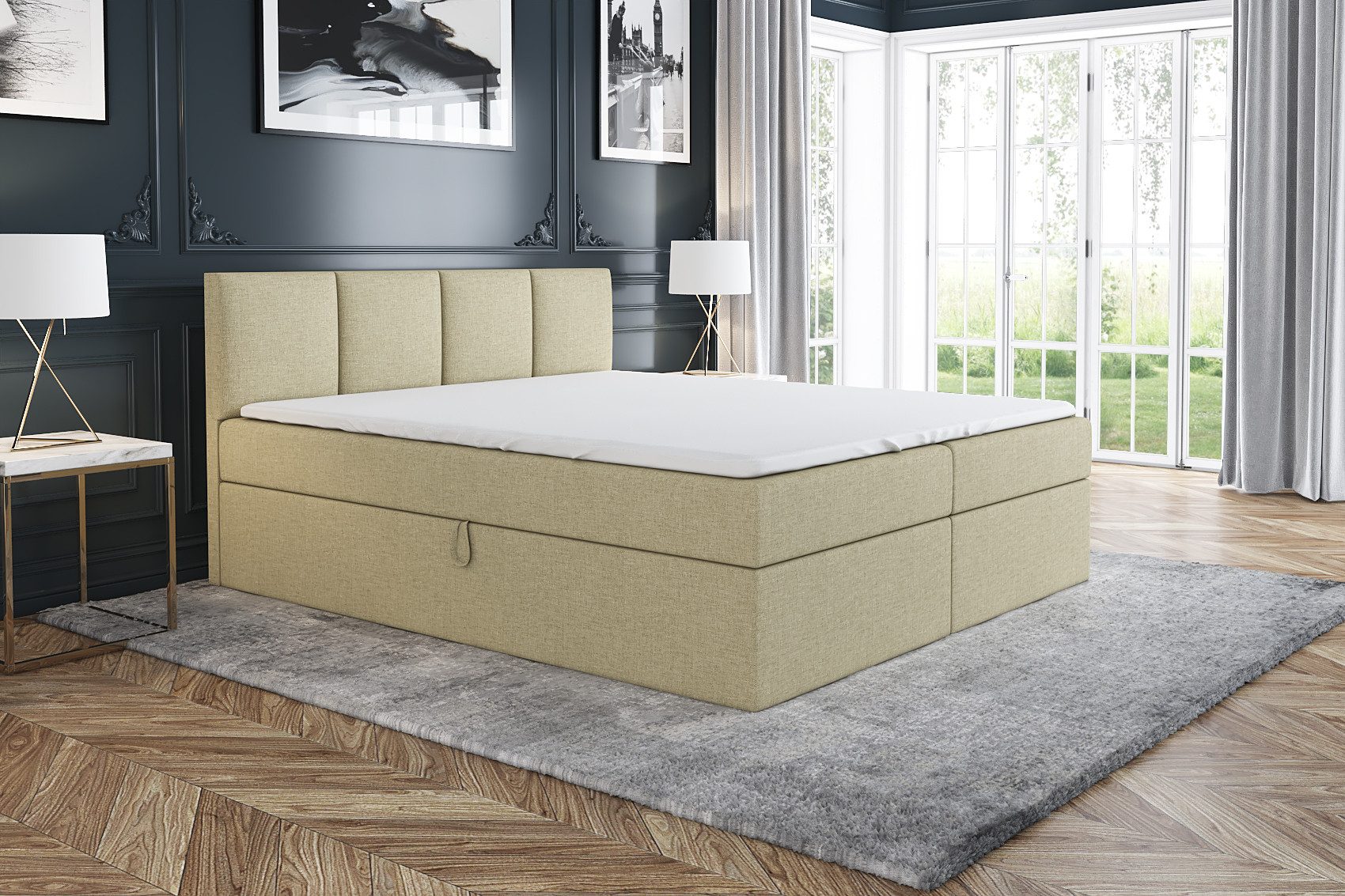 A&J MöbelLand GmbH Boxspringbett ABI mit günstig online kaufen