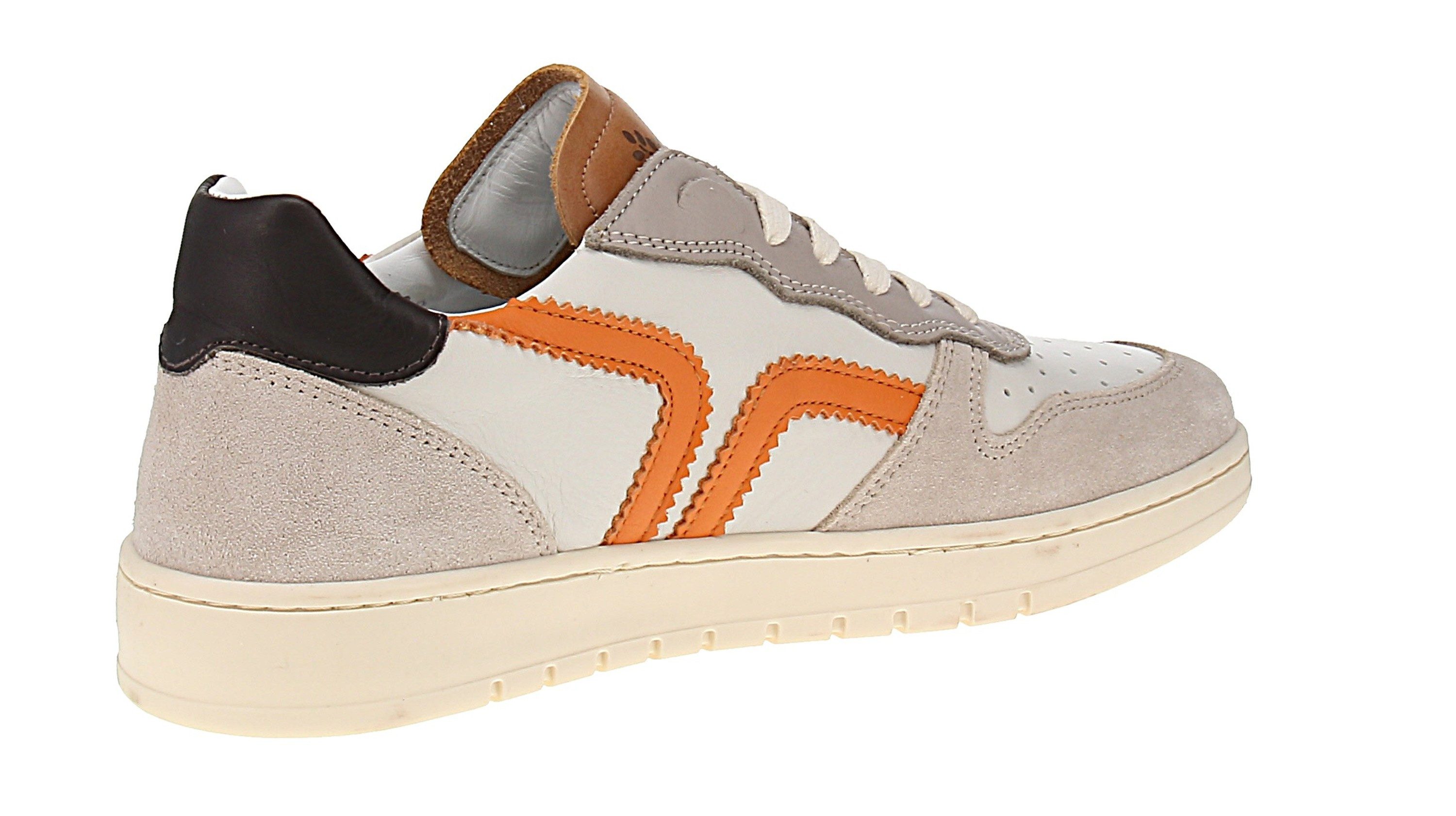 Kamo-Gutsu Kamo-Gutsu Campo-048 - Herren Schuhe Sneaker - Beige-Arancio Sneaker
