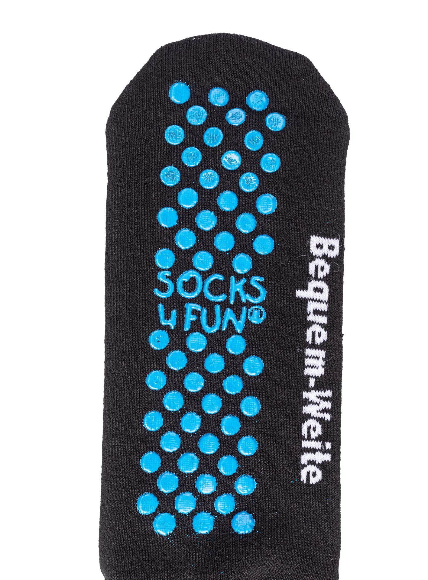 Wowerat Diabetikersocken 2 Paar Extra-Breite ABS-Socken, Antibakteriell, Mit Polstersohle – Bild 3 von 4