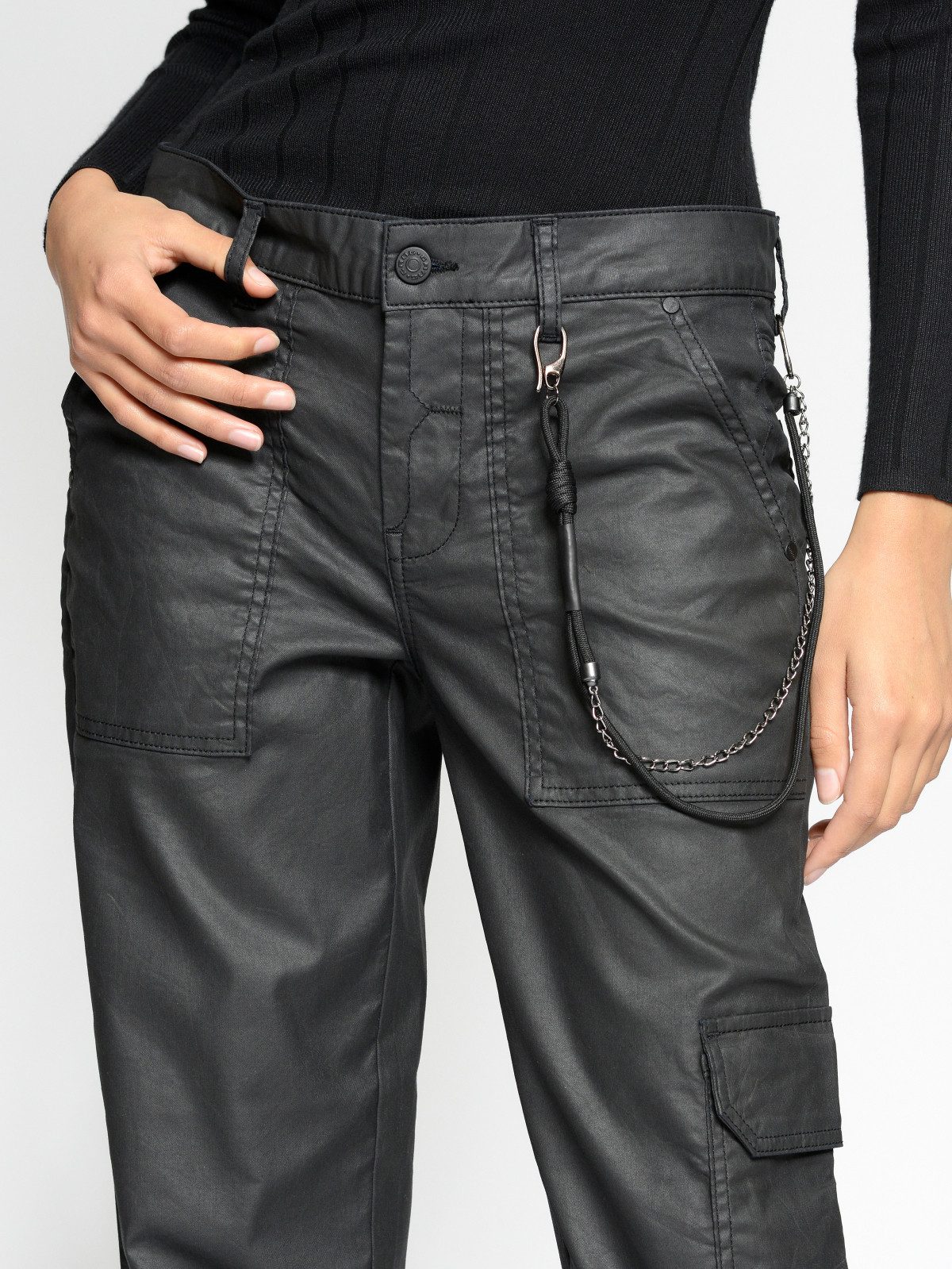 GANG Cargohose Gang Gerda Worker Relaxed Fit Pant (1-tlg)