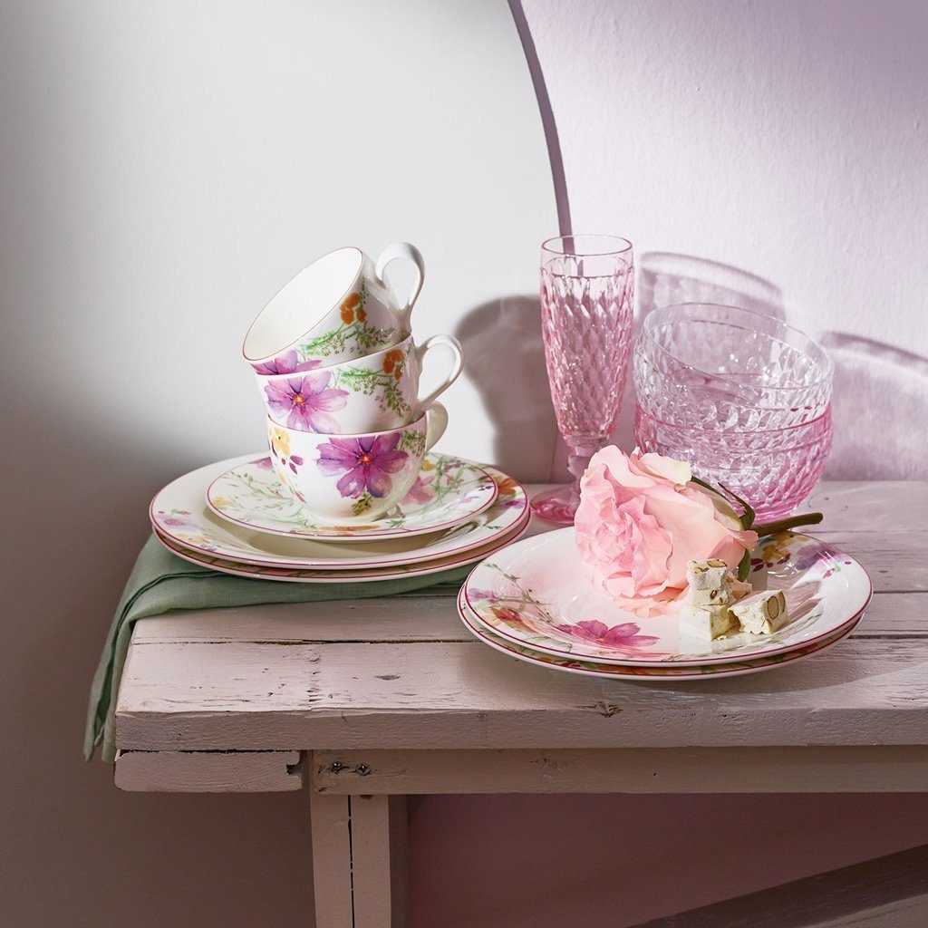 Villeroy & Boch Untertasse Mariefleur Frühstücksuntertasse, (1 St), Premium Porcelain, mikrow.- & spülm.sicher, Made in Germany