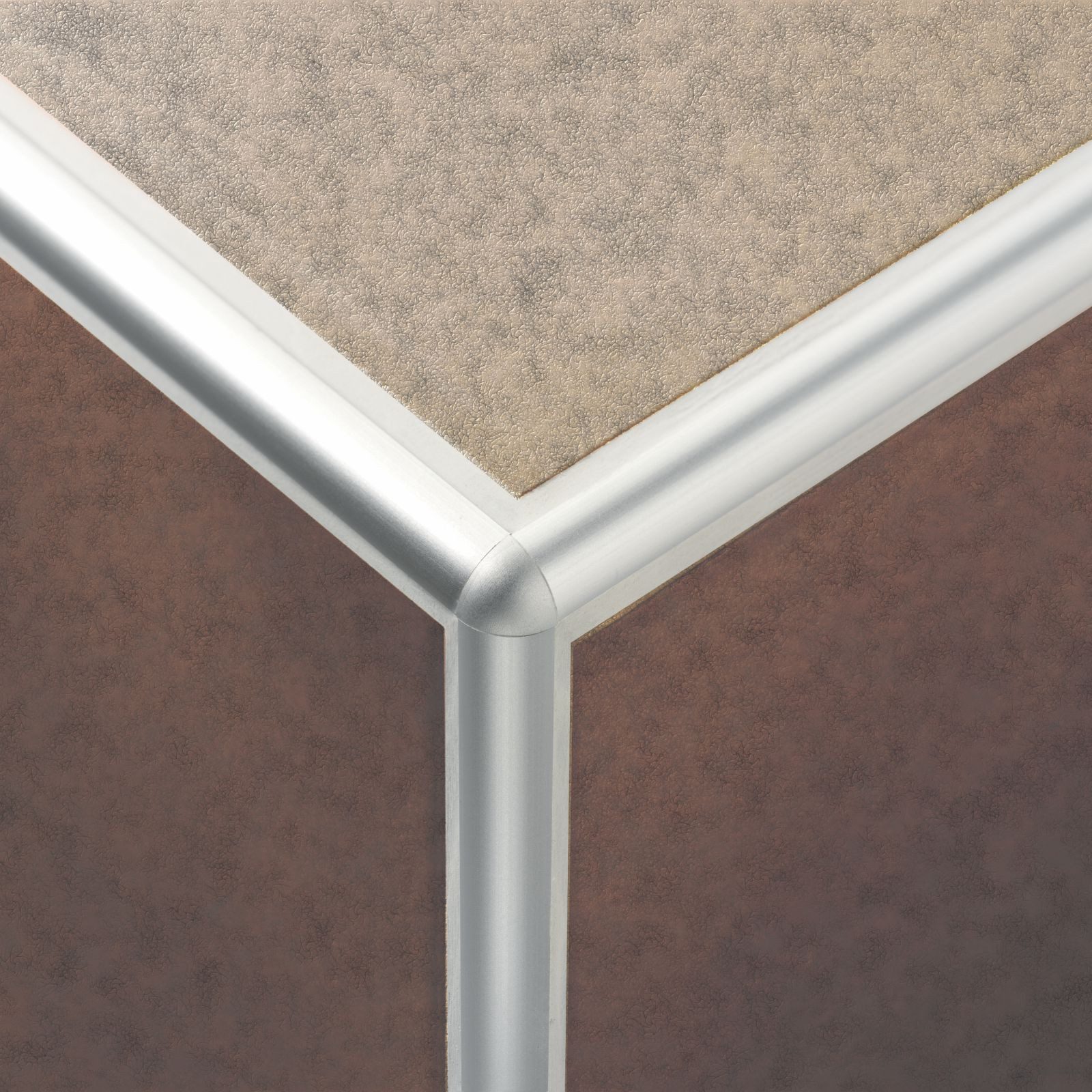 Dural GmbH Profil 1 Stück Außenecke DURAL Durondell DRE 80-SF-Y ECO gebürstet H=8 mm, gebürstet (Feinschliff), silber, Fliesenprofil Eckstück